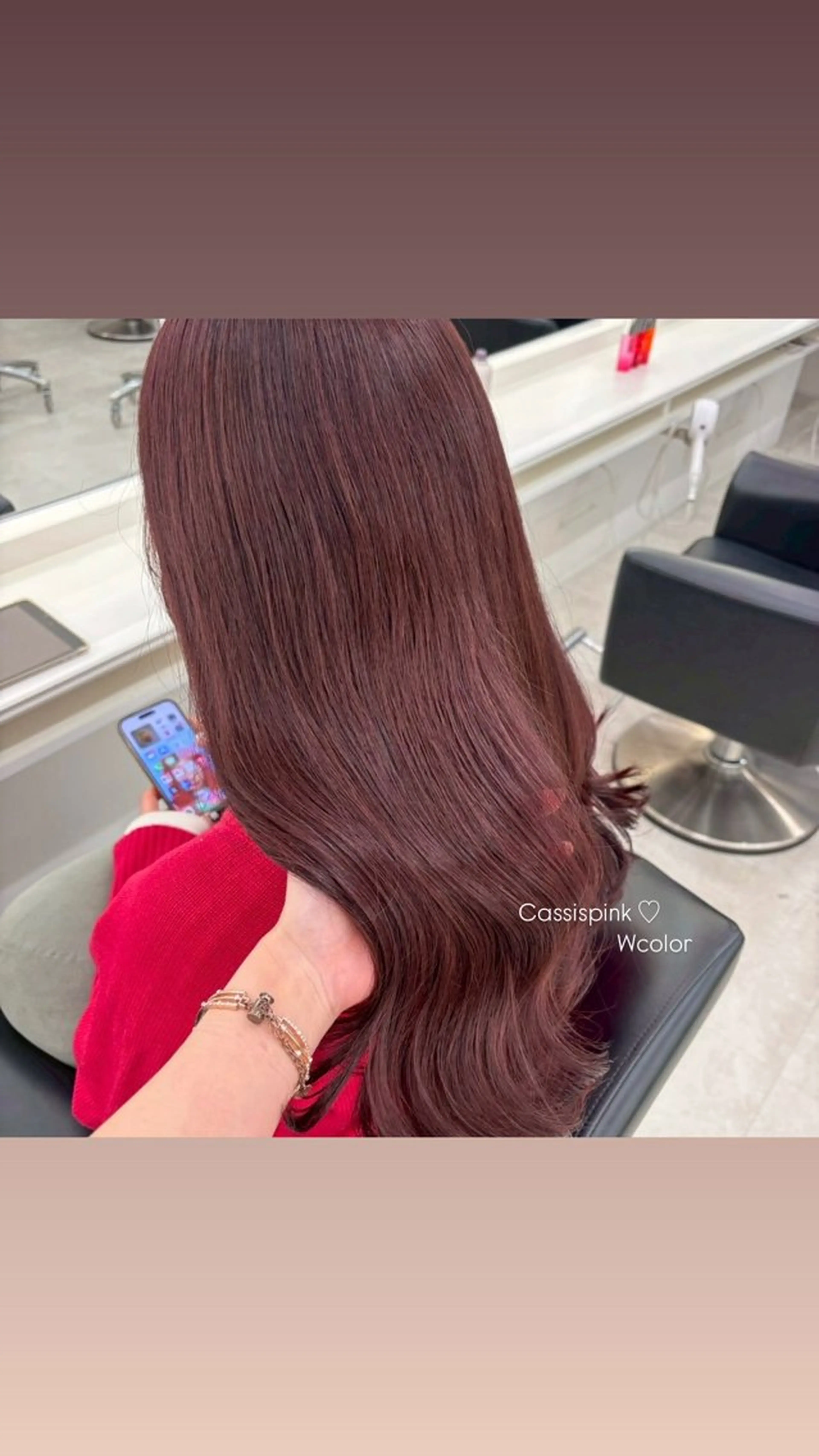 セミロング カラー ヘアカラー ParveMix 🩶🫧入江 香名のヘアスタイル