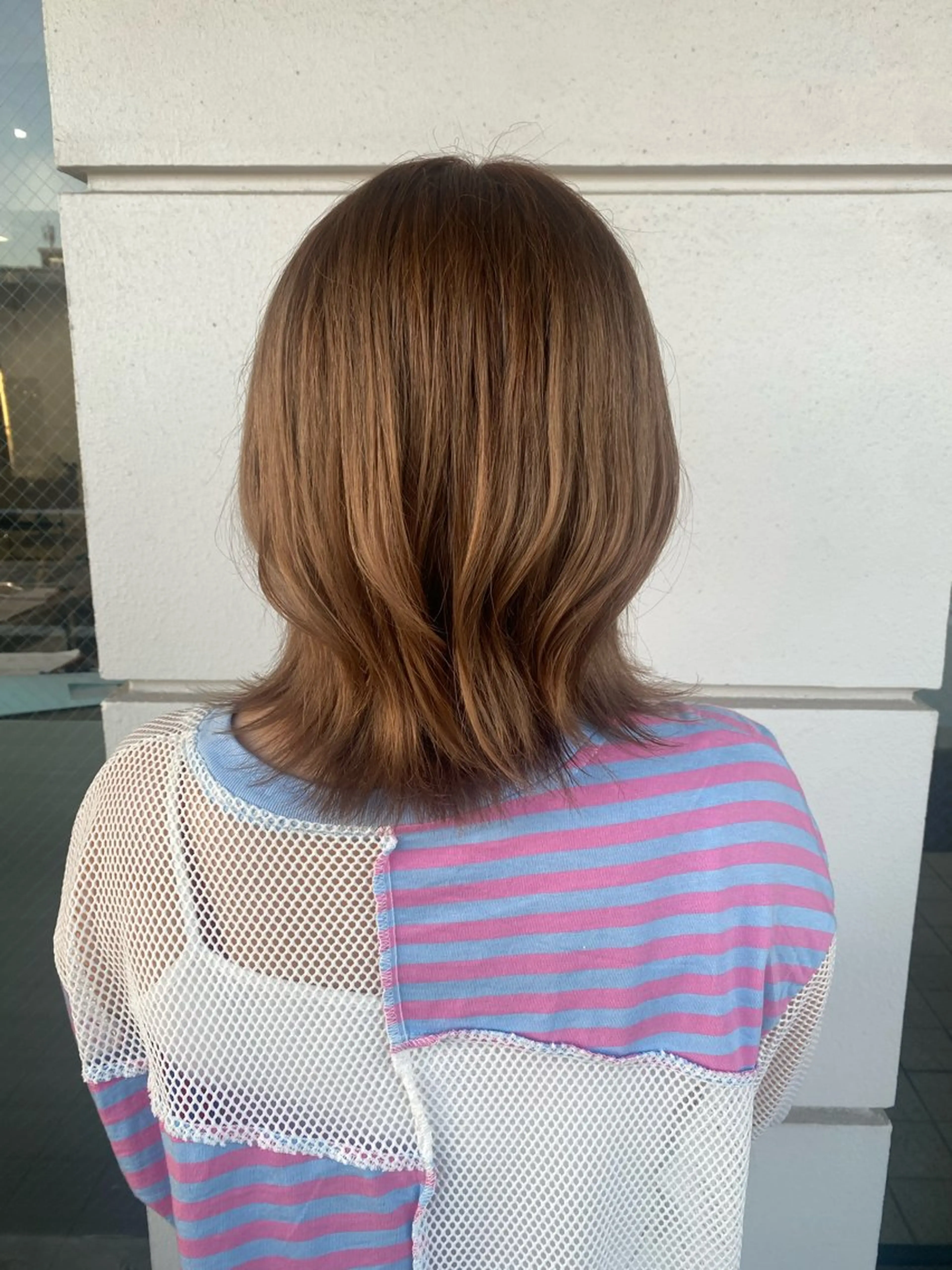 ミディアム カラー 髪質改善特化🥣🫧 天神美容室のヘアスタイル