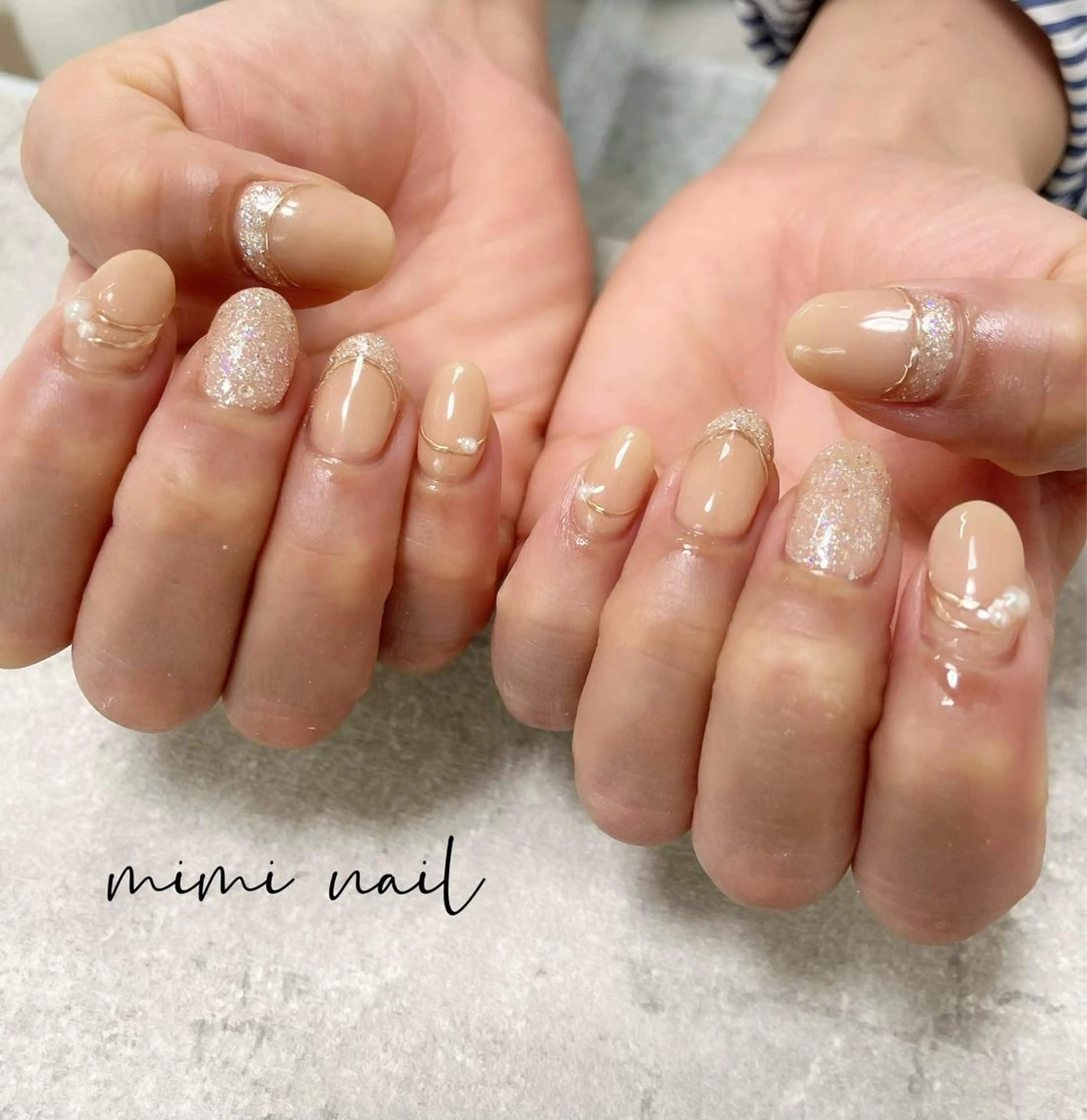 ネイル ハンドネイル mimi nailのネイルデザイン