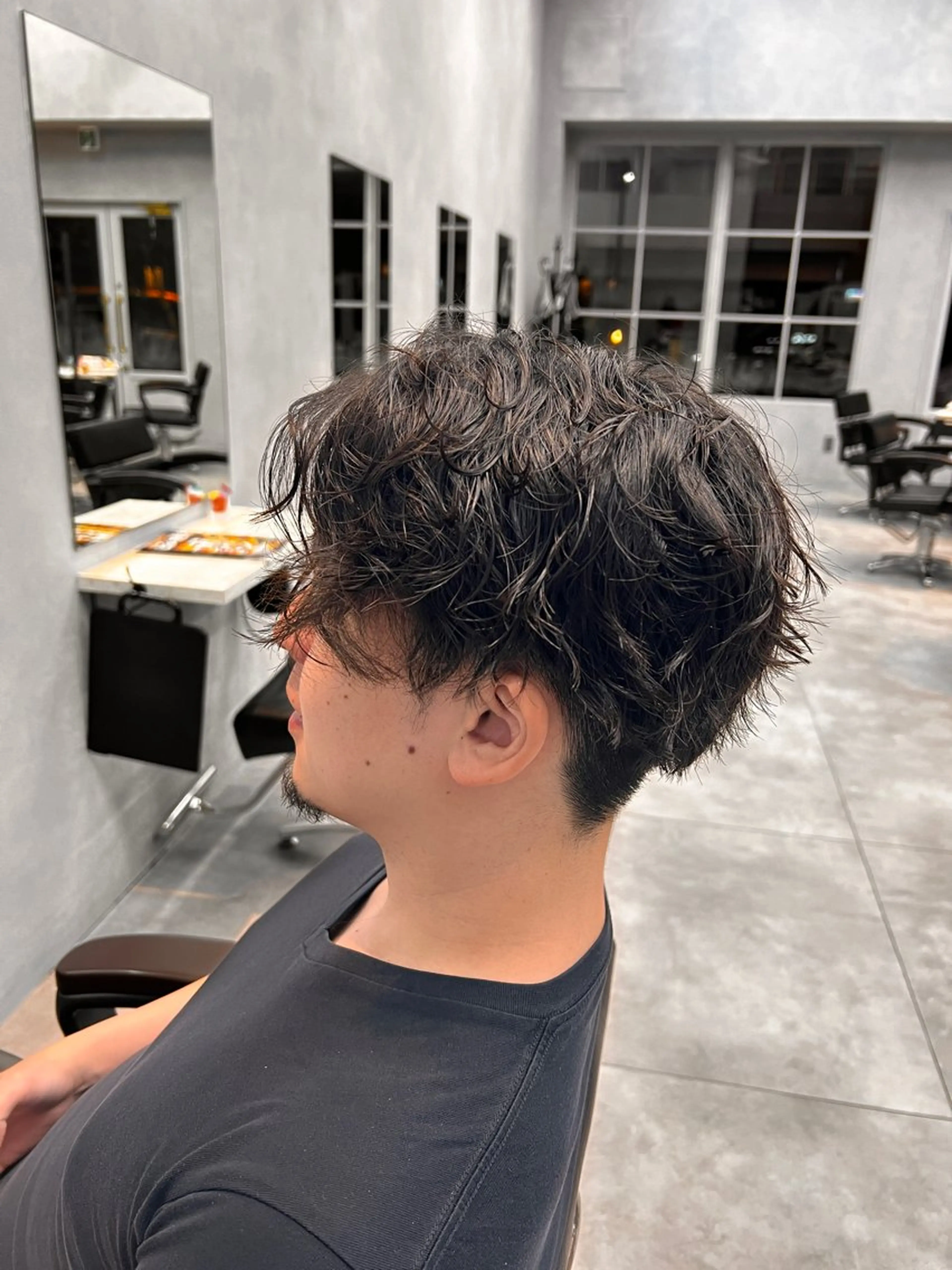 ショート パーマ メンズ メンズパーマ 🐬Rara 🐬のヘアスタイル