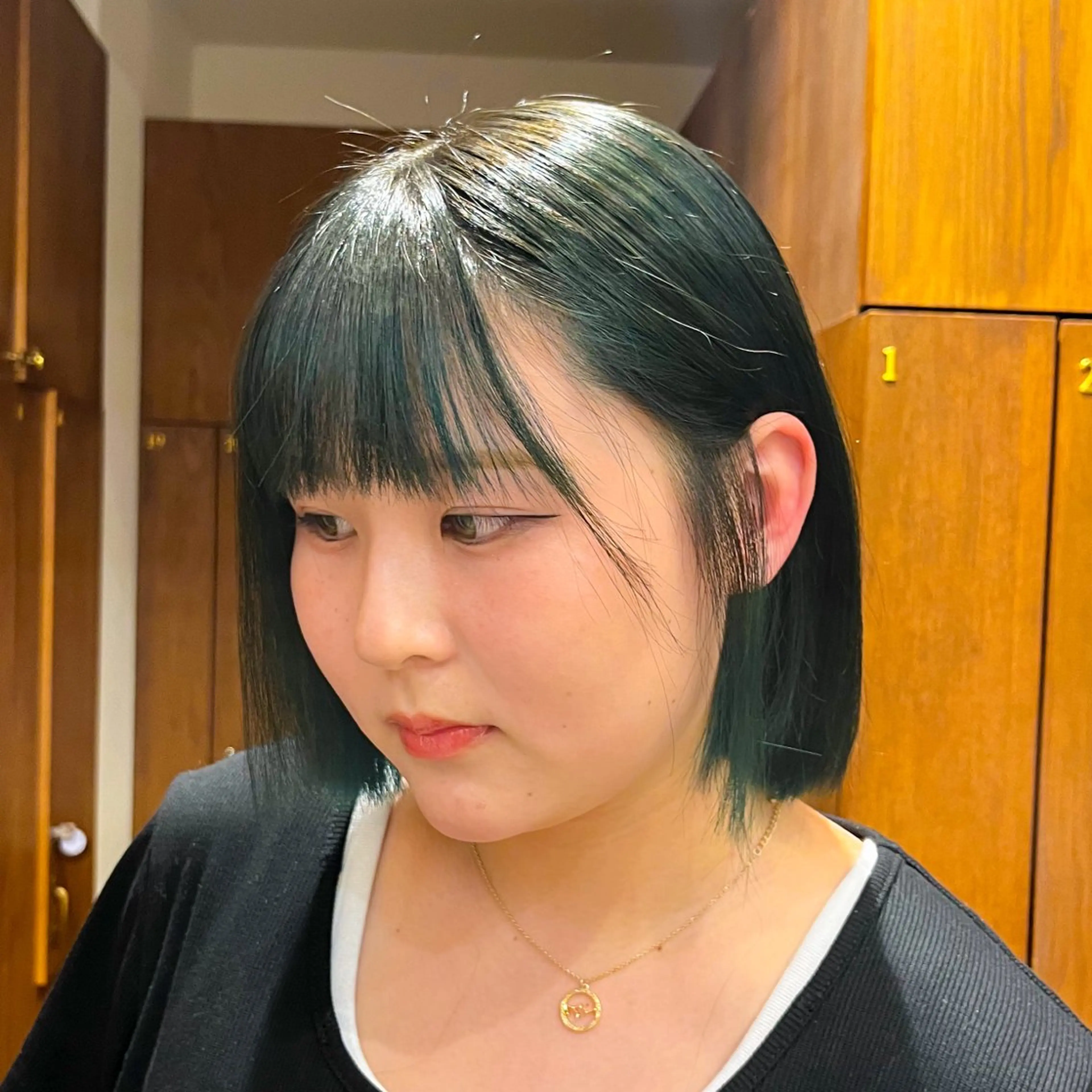 カラー 透明感寒色 カラー/さとゆな💛のヘアスタイル