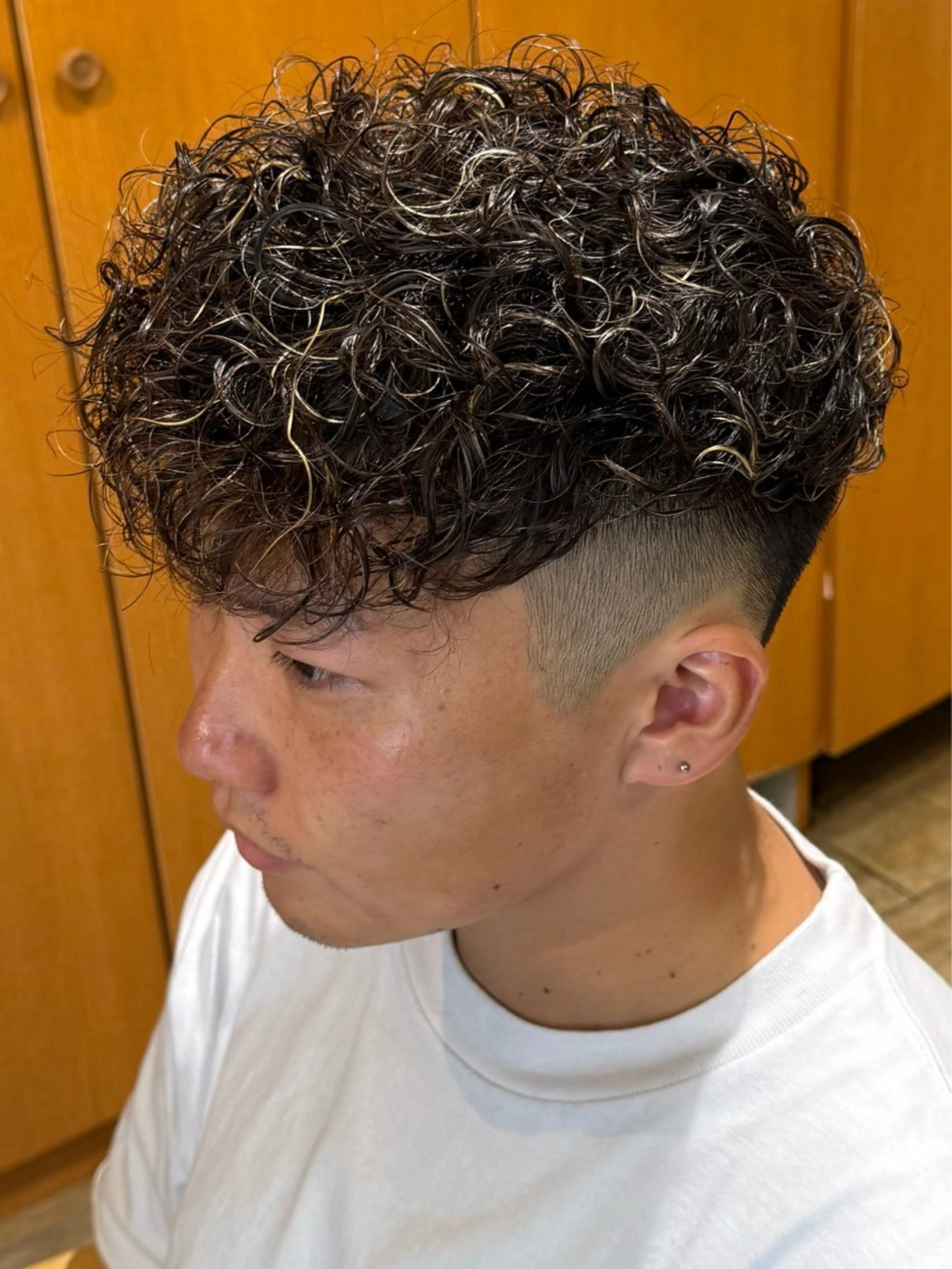 ショート パーマ 韓国風ヘア ショートヘア ニュアンスパーマ メンズパーマ&メンズ 縮毛矯正ならヒラノのヘアスタイル