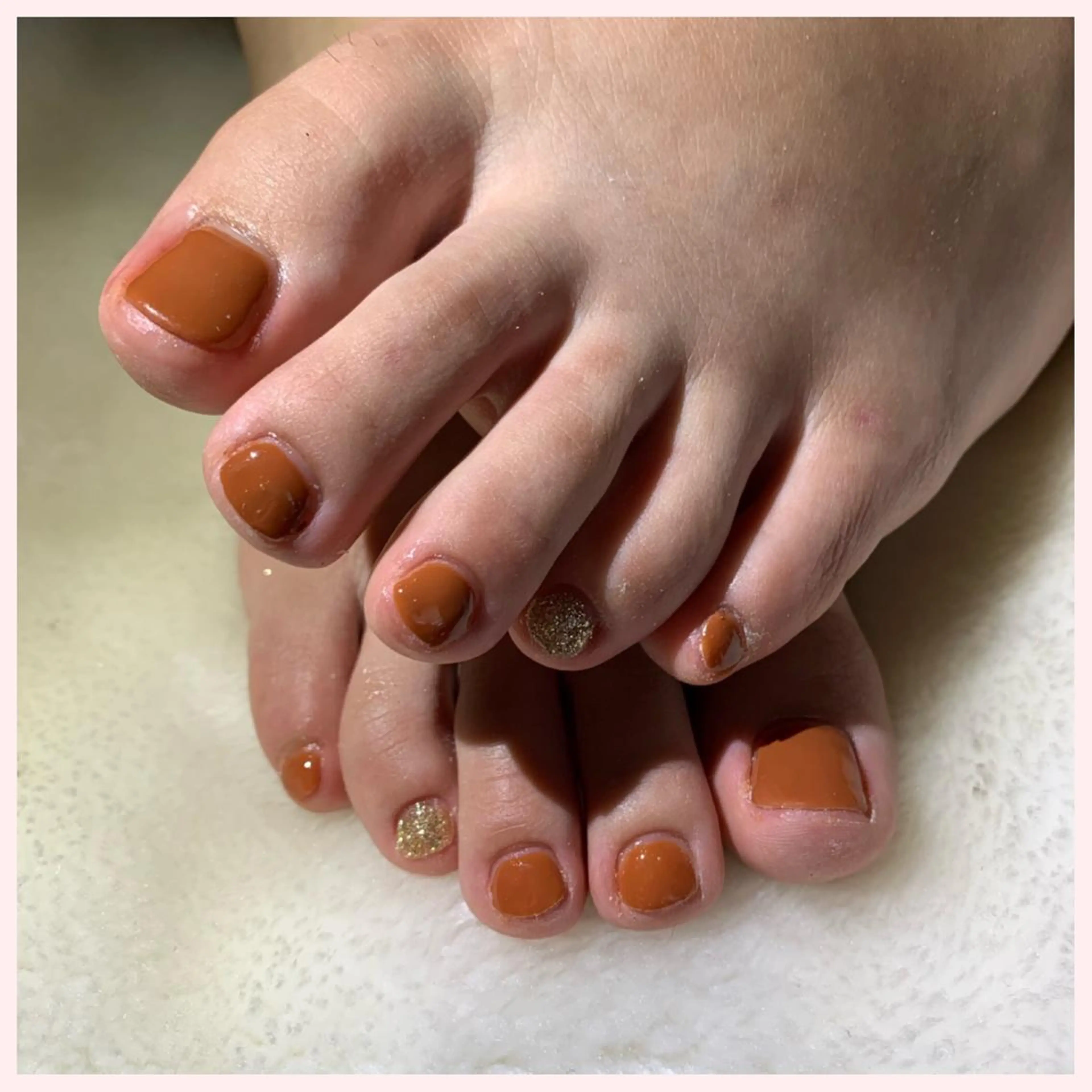 ネイル フットネイル シンプルネイル Ogasawara Tokikaのネイルデザイン