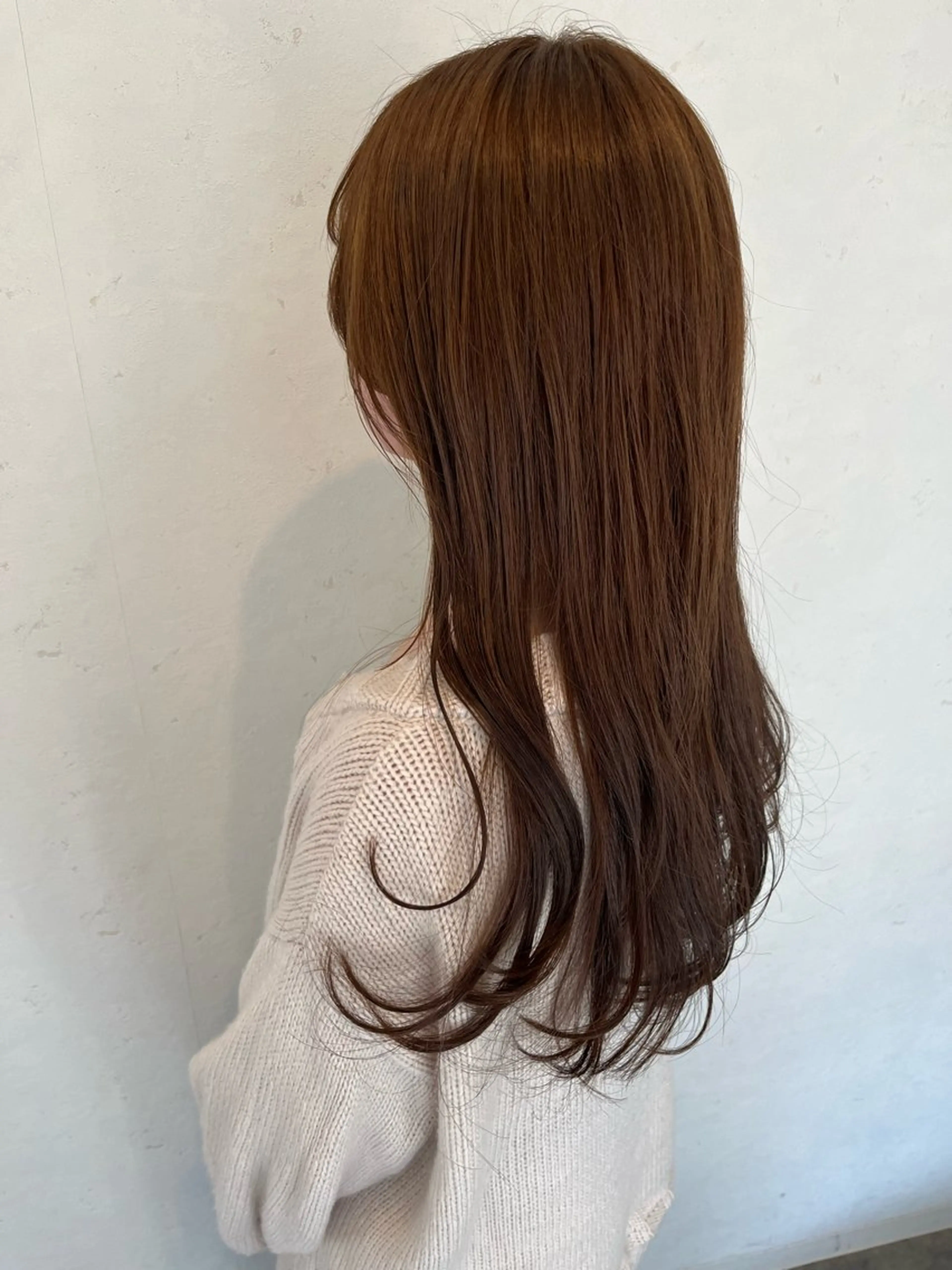 ロング カラー 伊藤 さやかのヘアスタイル