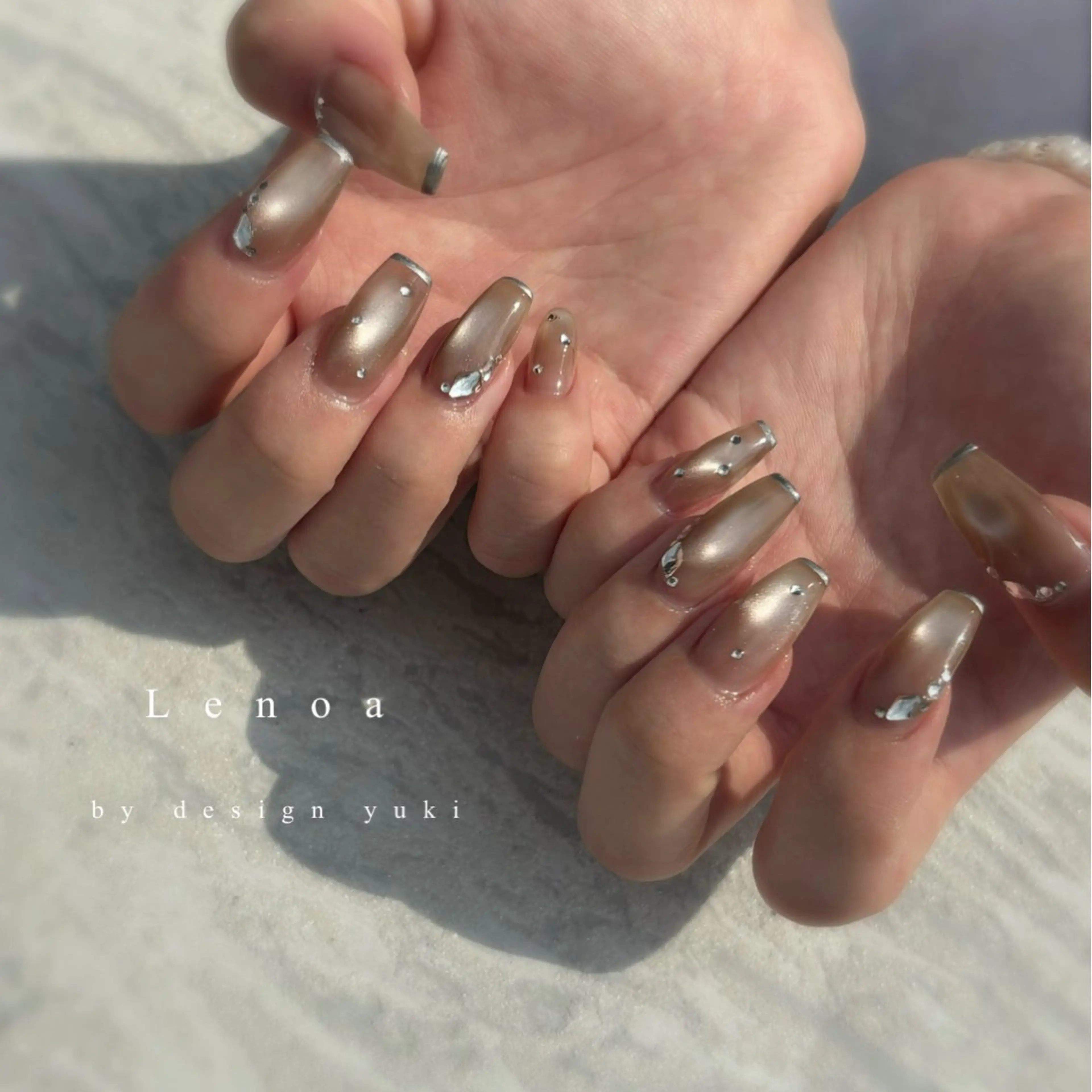 ネイル ハンドネイル Lenoa Yukiのネイルデザイン