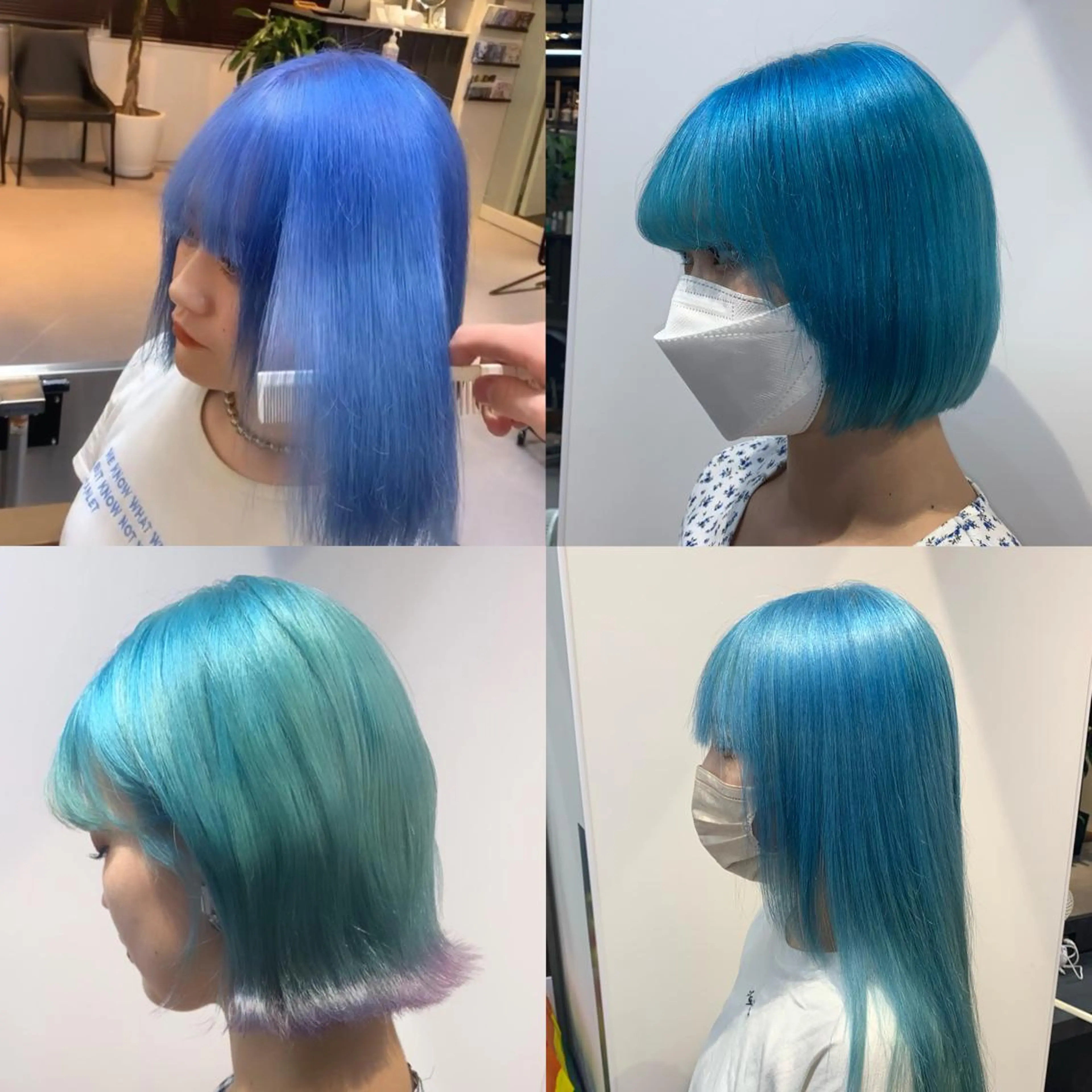 カラー ハイトーン職人 ♡中島凱人のヘアスタイル