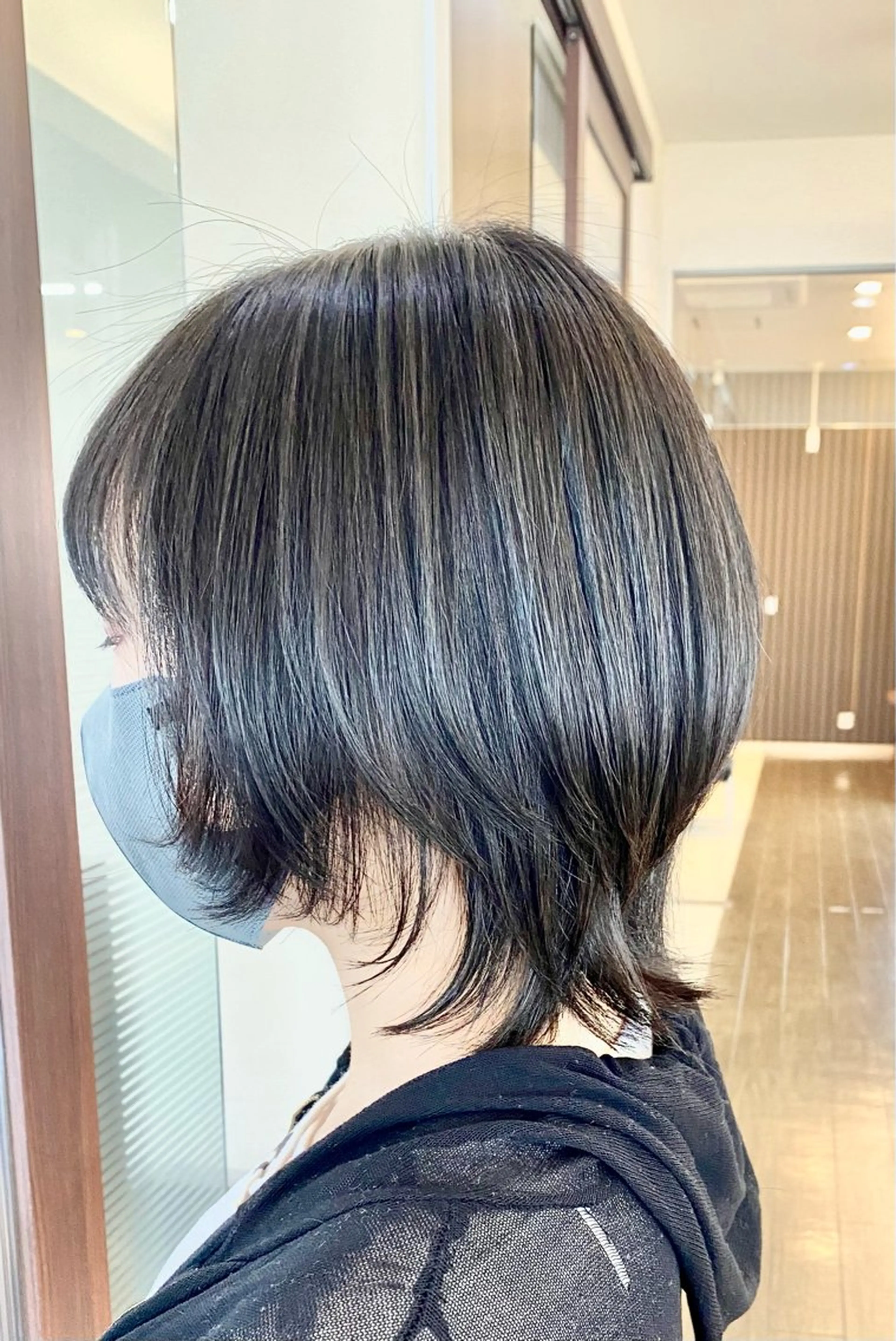 カット+髪質に合わせたシャンプーの写真