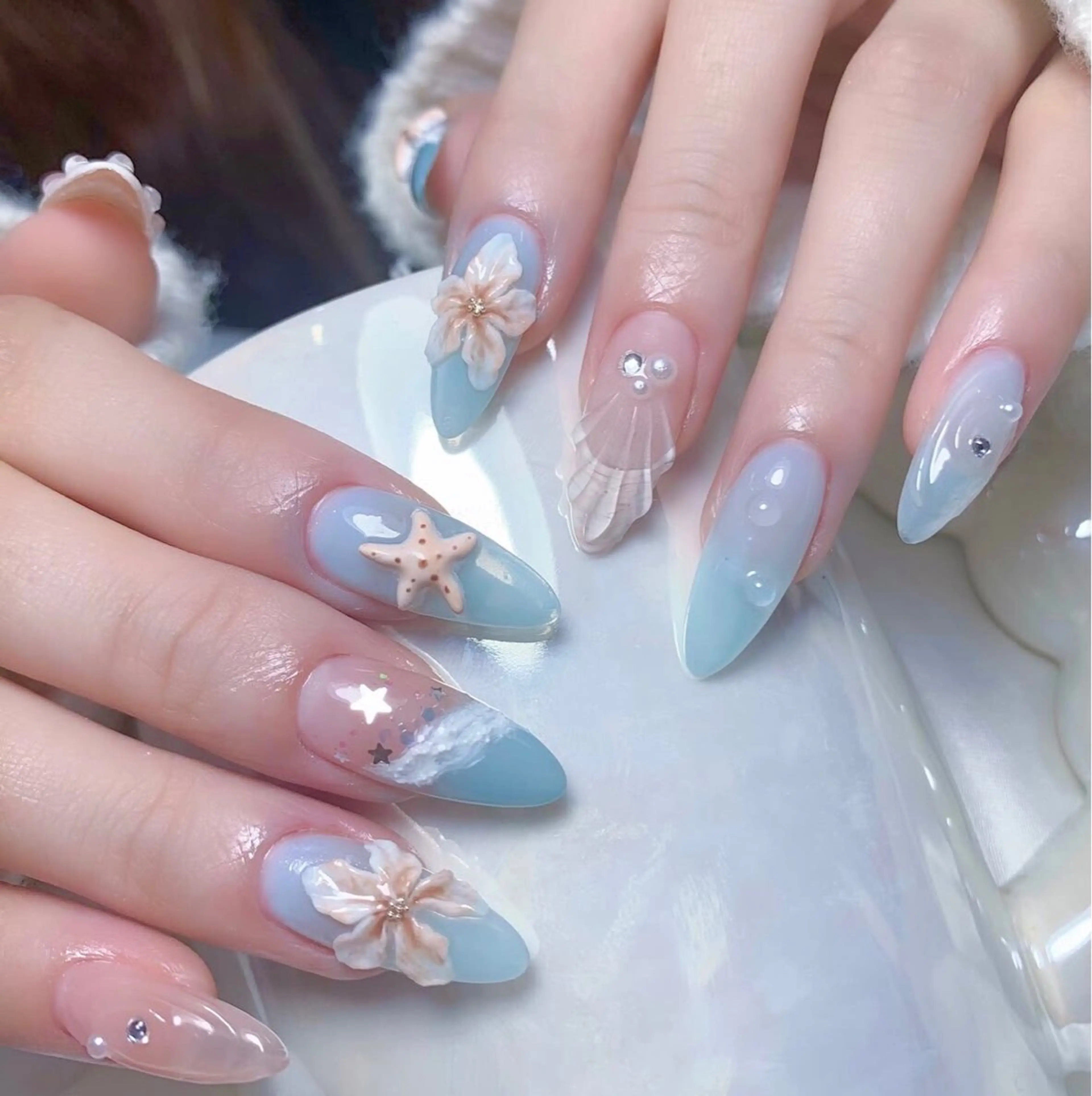 ネイル ジェルネイル 持ち込み ワンカラーネイル ハンドネイル FUJI NAILSALONのネイルデザイン