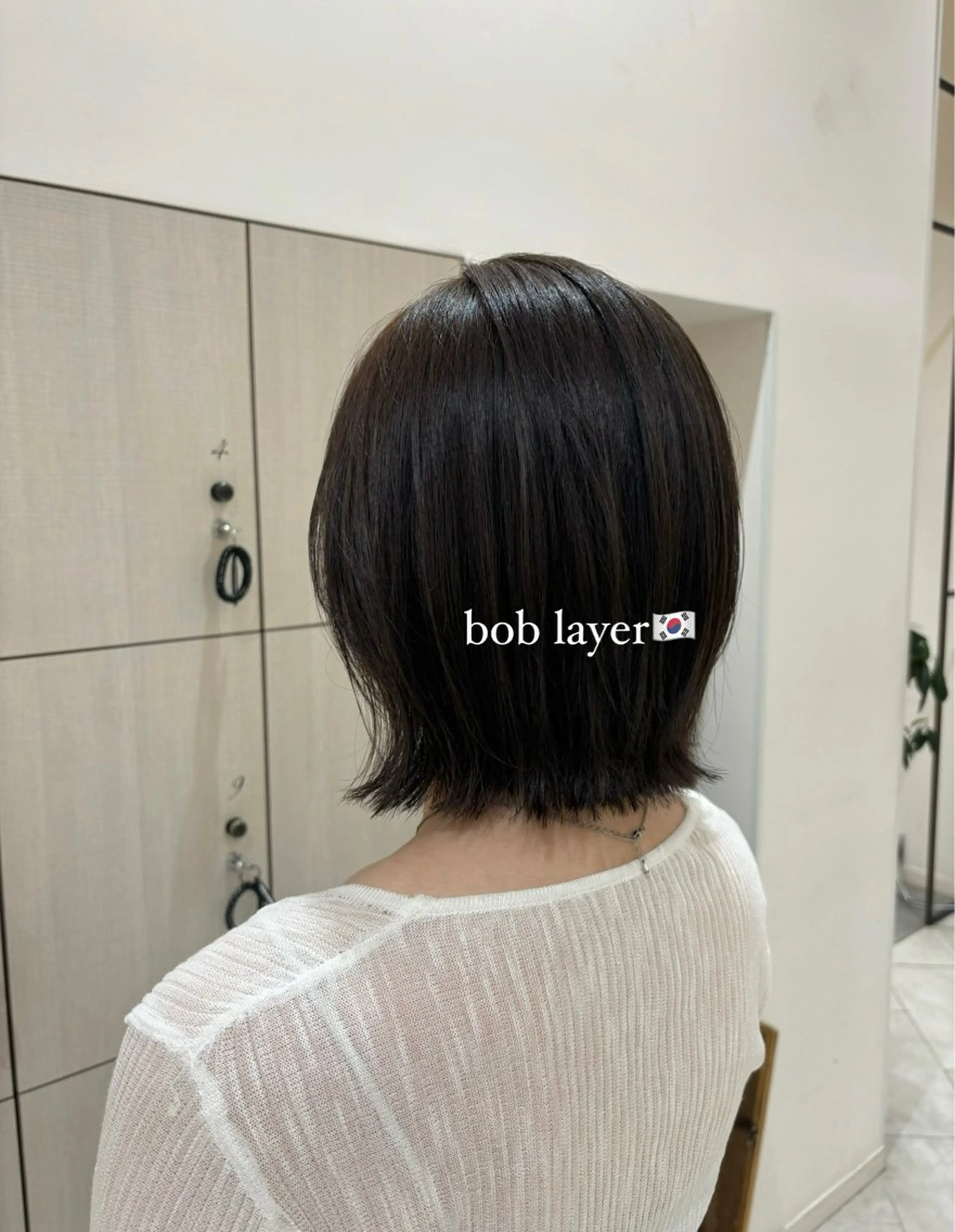 ショート ボブ 小竹 夏花のヘアスタイル