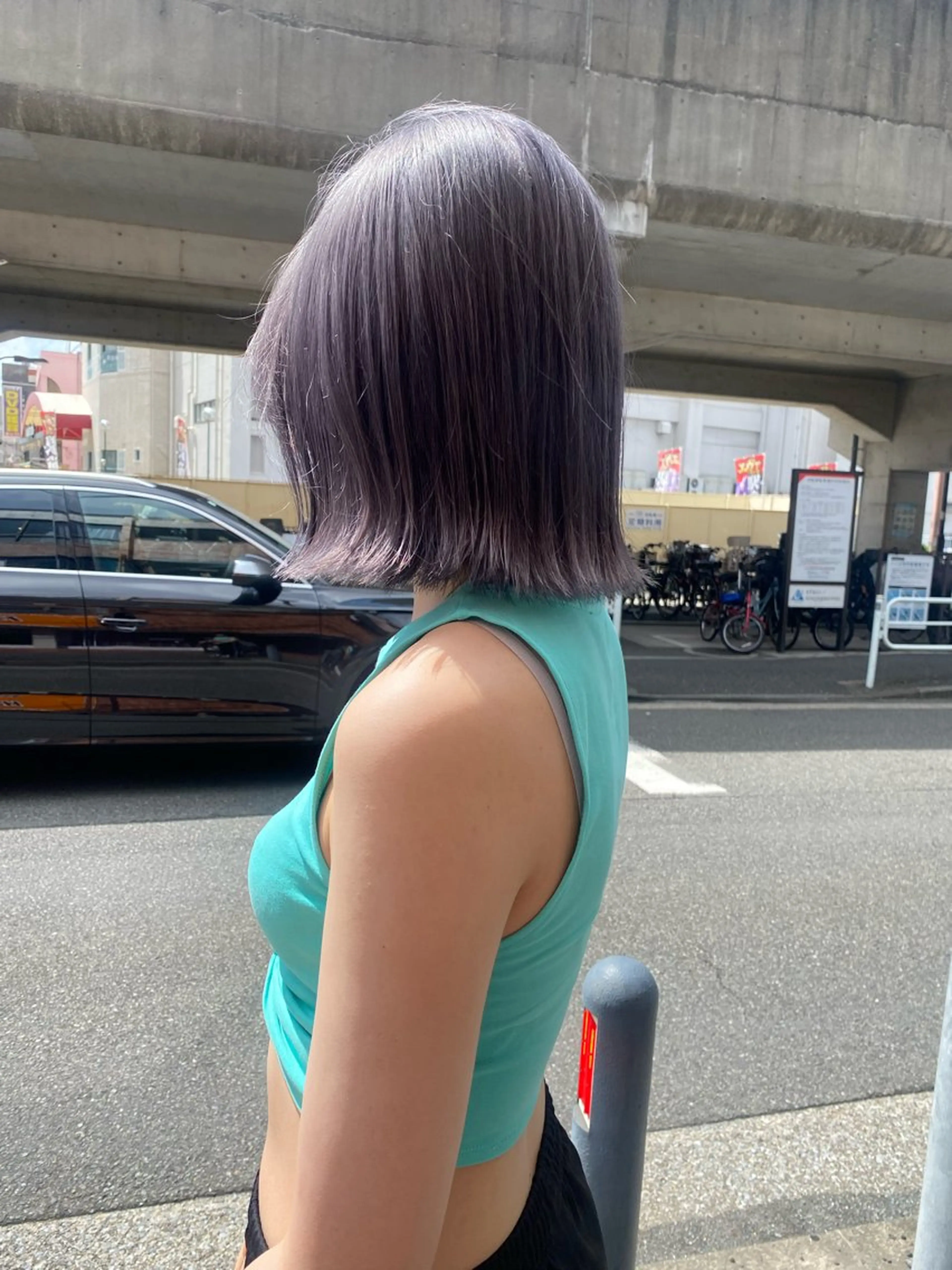 ミディアム カラー ブリーチ ヘアカラー トリートメント 似合う髪型が 分からない方へのヘアスタイル