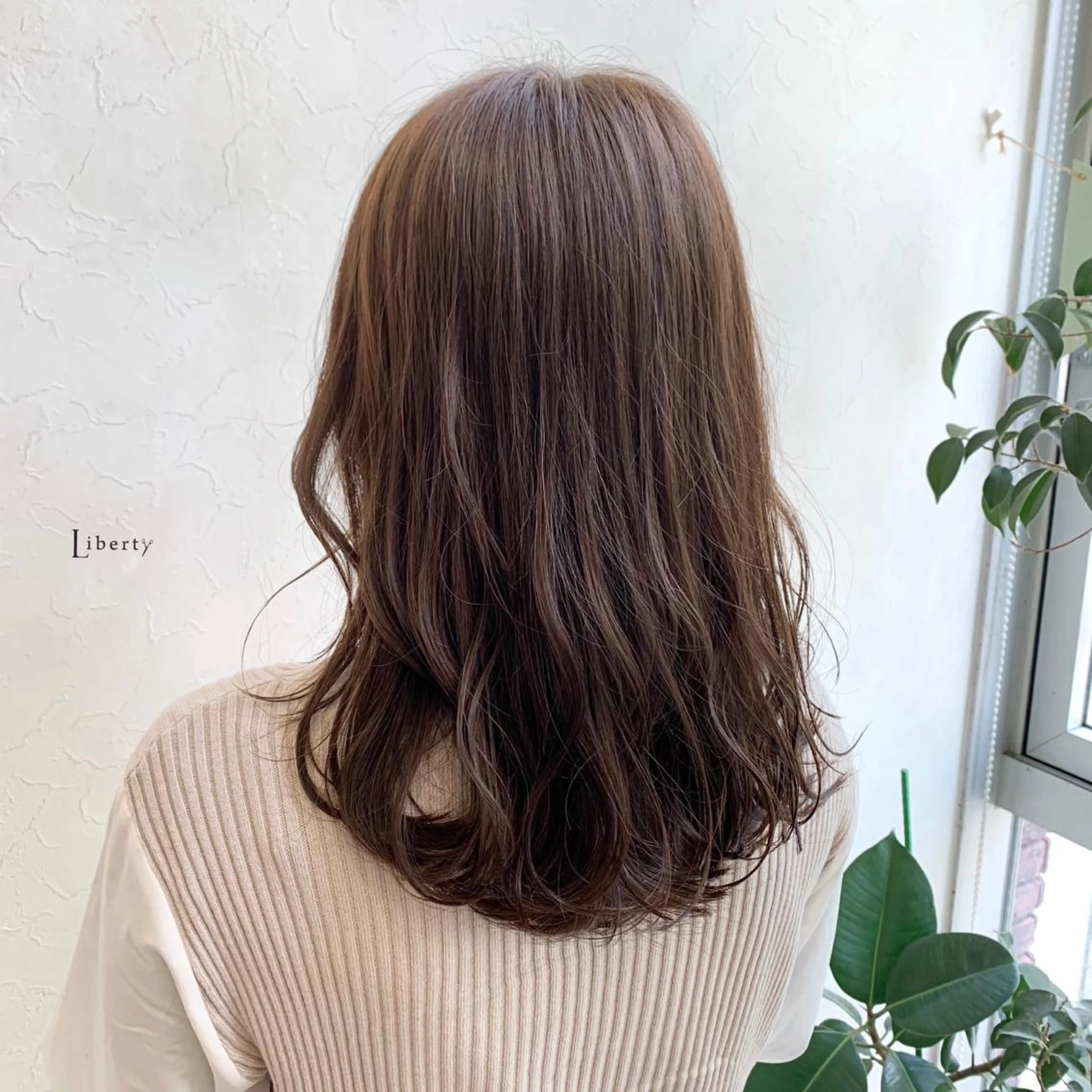 セミロング 卒業式のヘアスタイル メンズ指名多数!! SiLO 田島のヘアスタイル