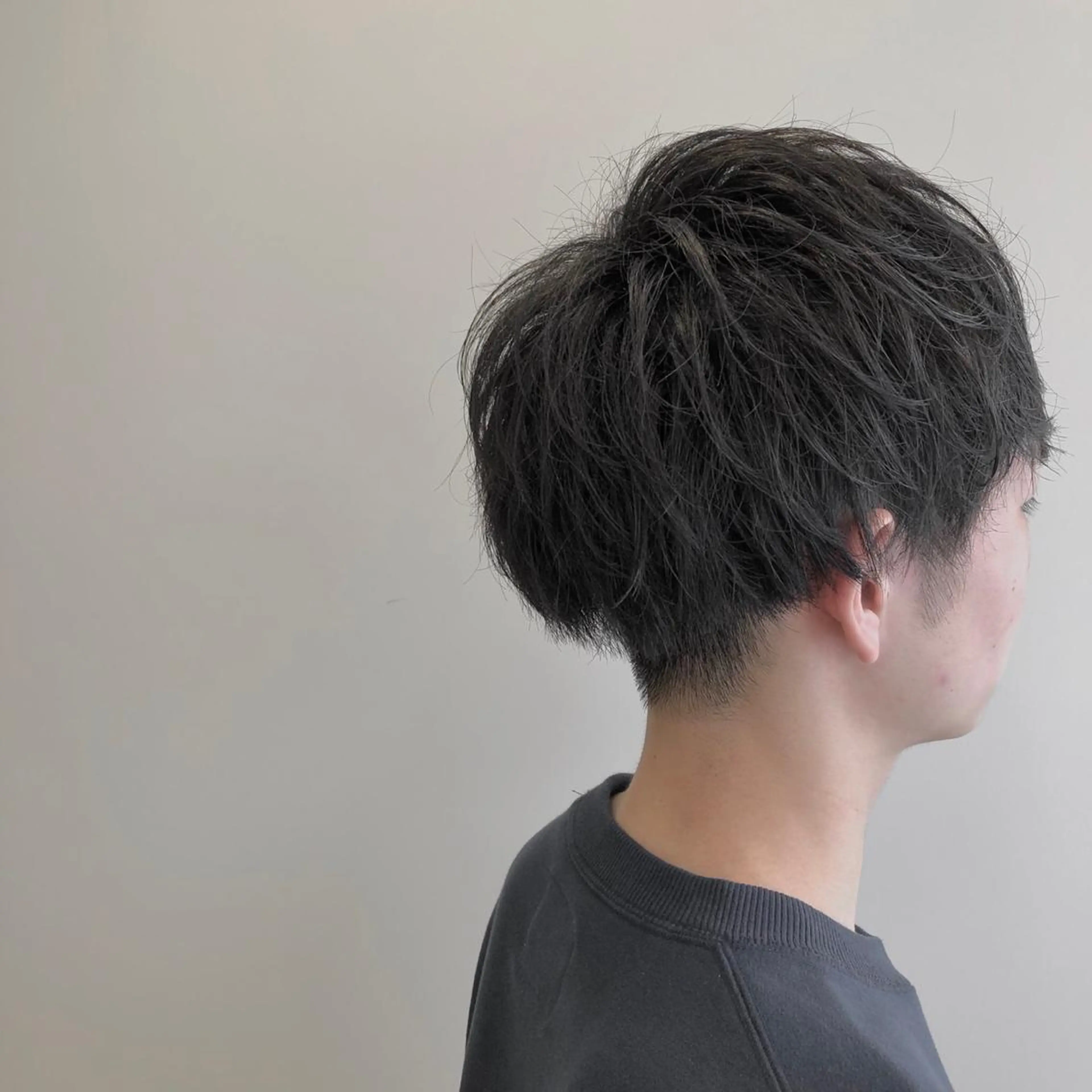 メンズ 🍋透け感カラー🍃 オリーブ🍐Kahoのヘアスタイル