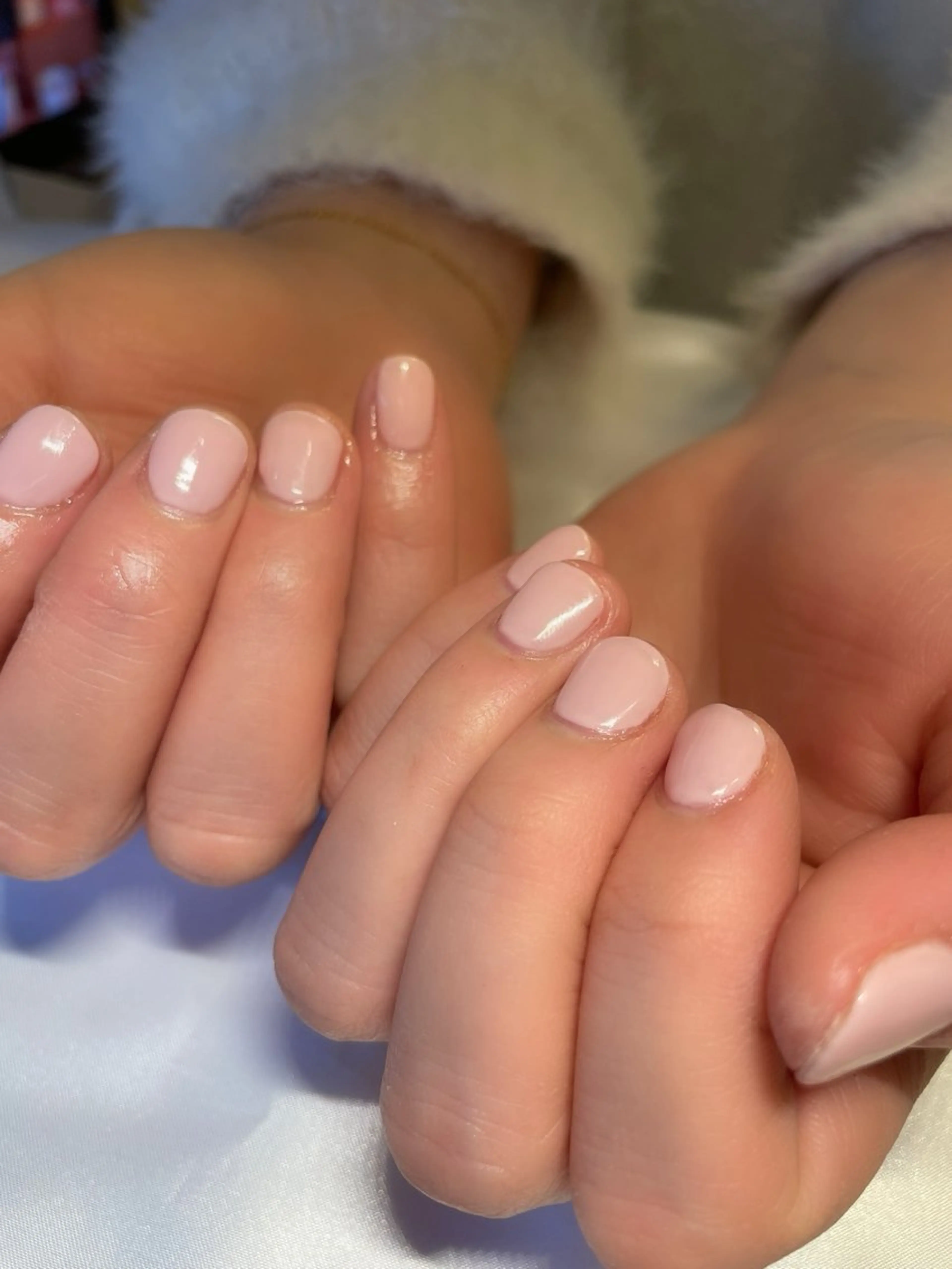 ネイル ワンカラーネイル ピンク ハンドネイル ROPE nail ロペネイルのネイルデザイン