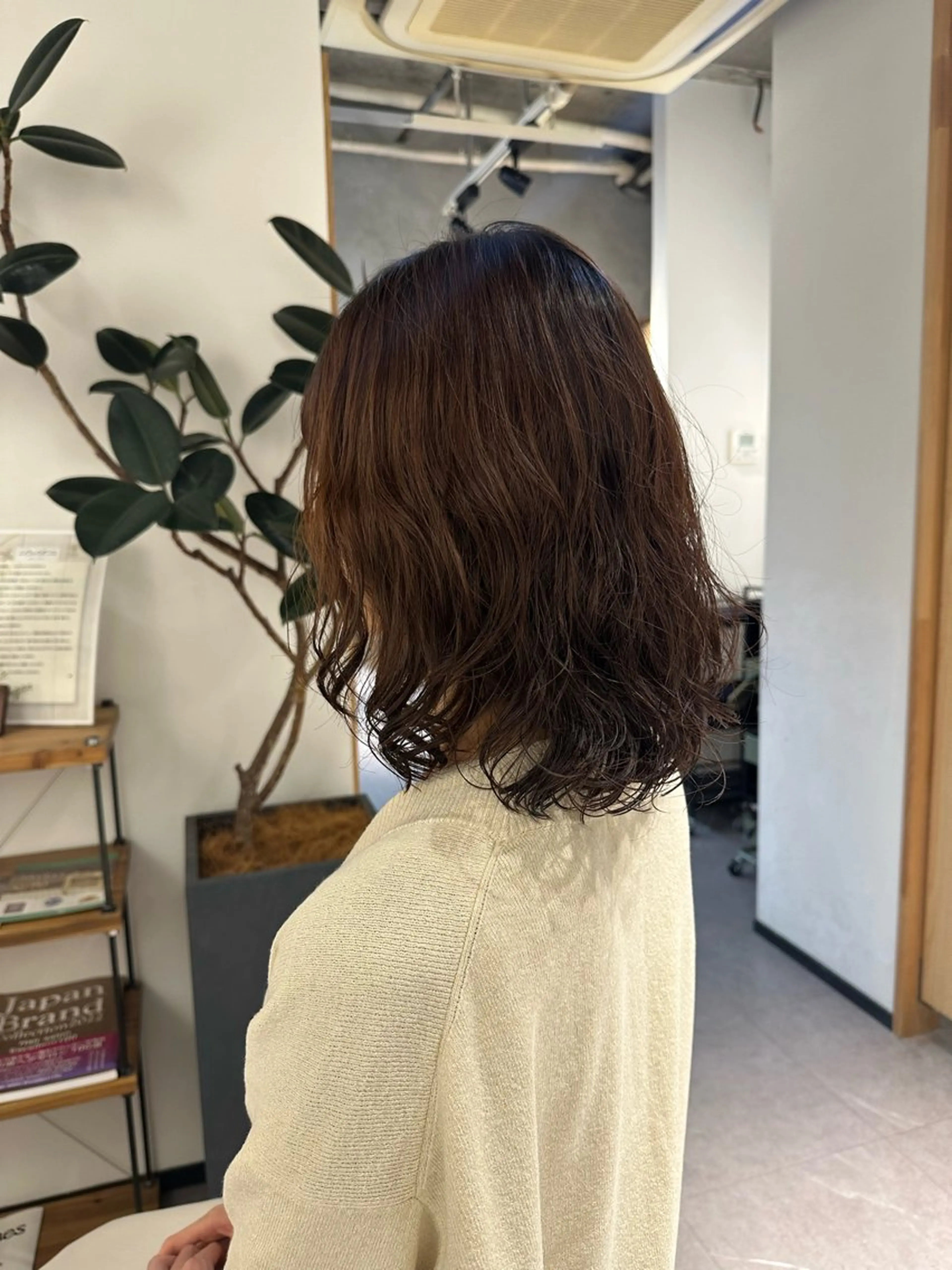 デジタルパーマ(カット込み)+トリートメントの写真