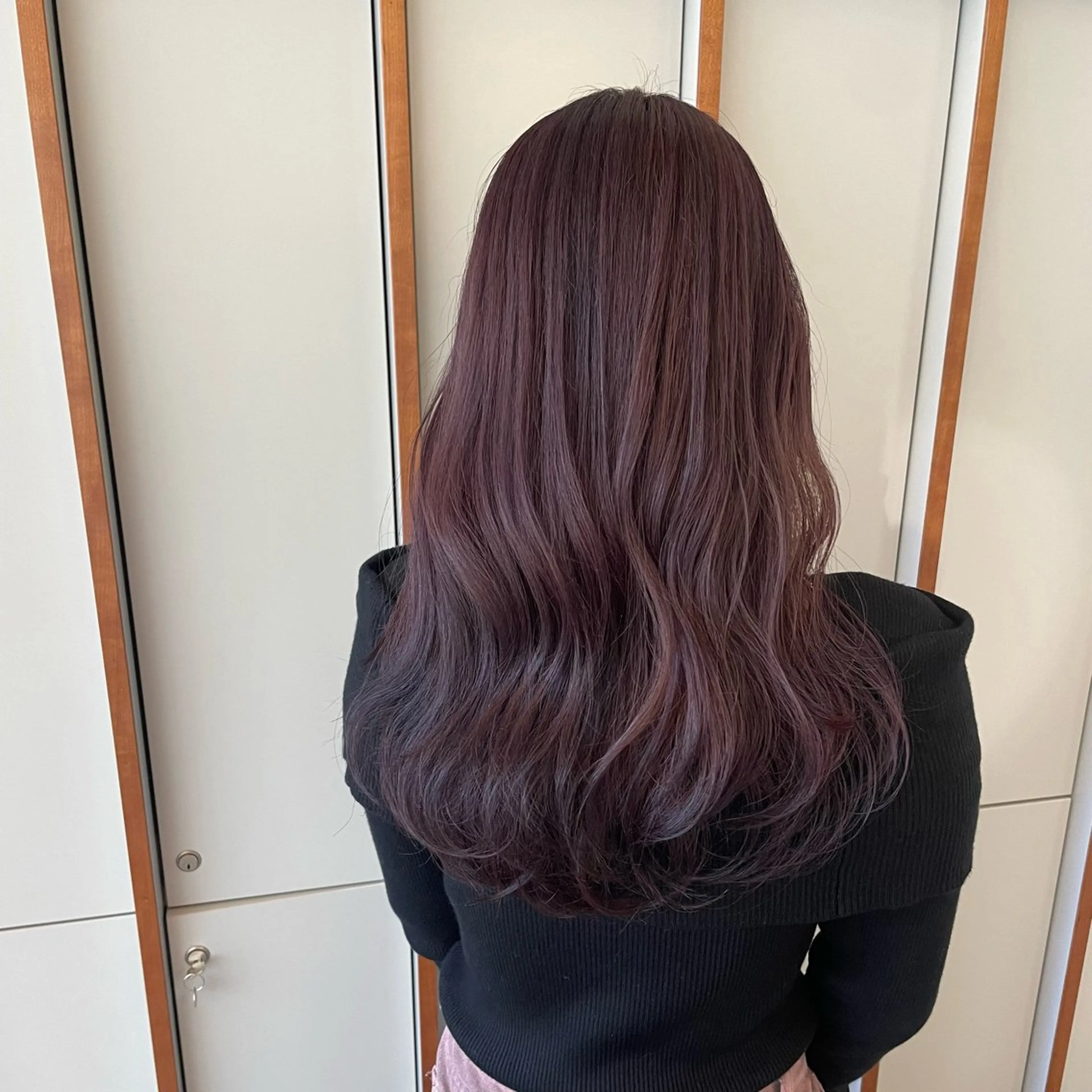 ロング カラー ベージュカラー ブリーチ 透明感カラー ダブルカラー ラベンダーカラー 髪質改善/ボブ 🌻Mutsumiのヘアスタイル