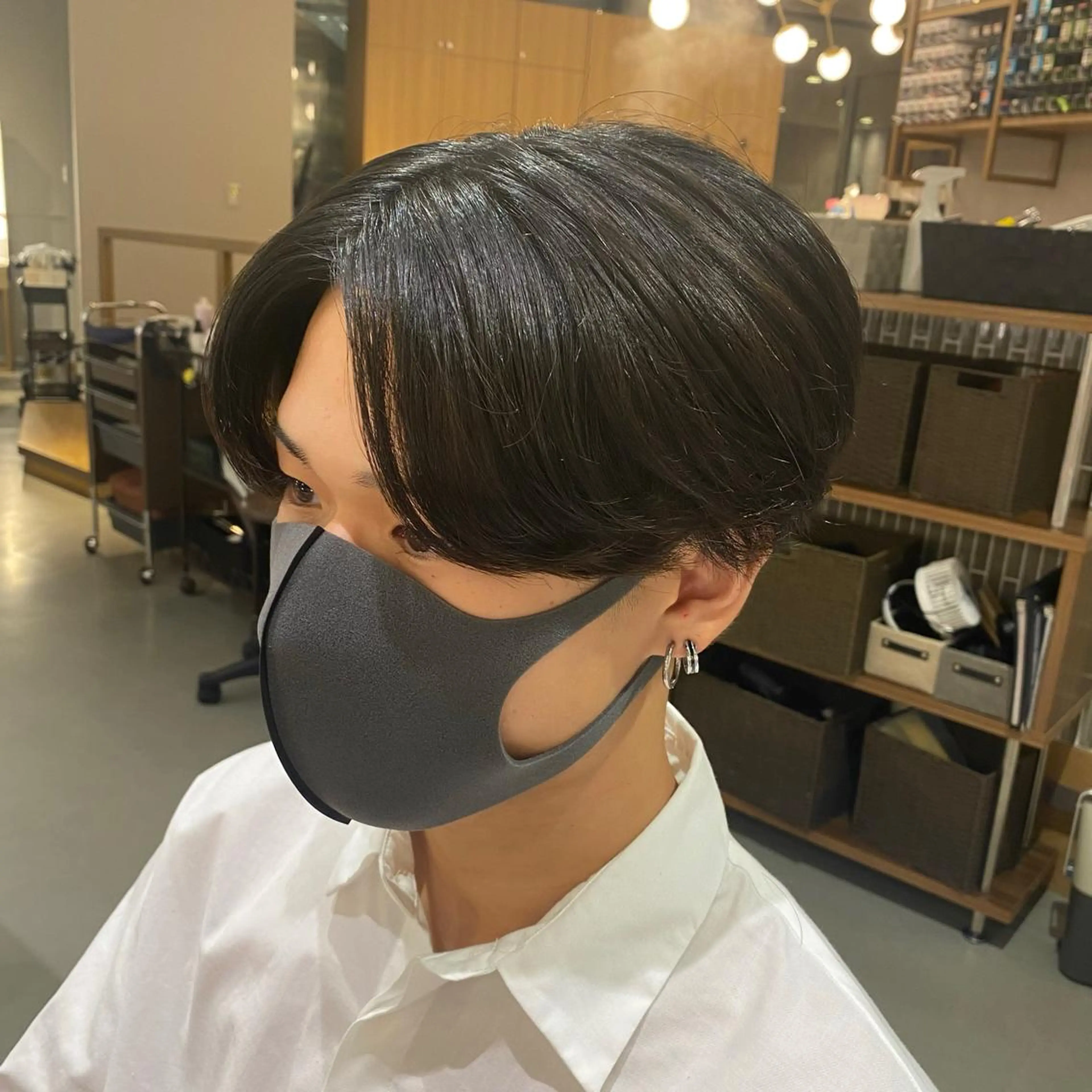 ショート メンズ カット 梅田茶屋町メンズ 専門美容師 山元一平のヘアスタイル