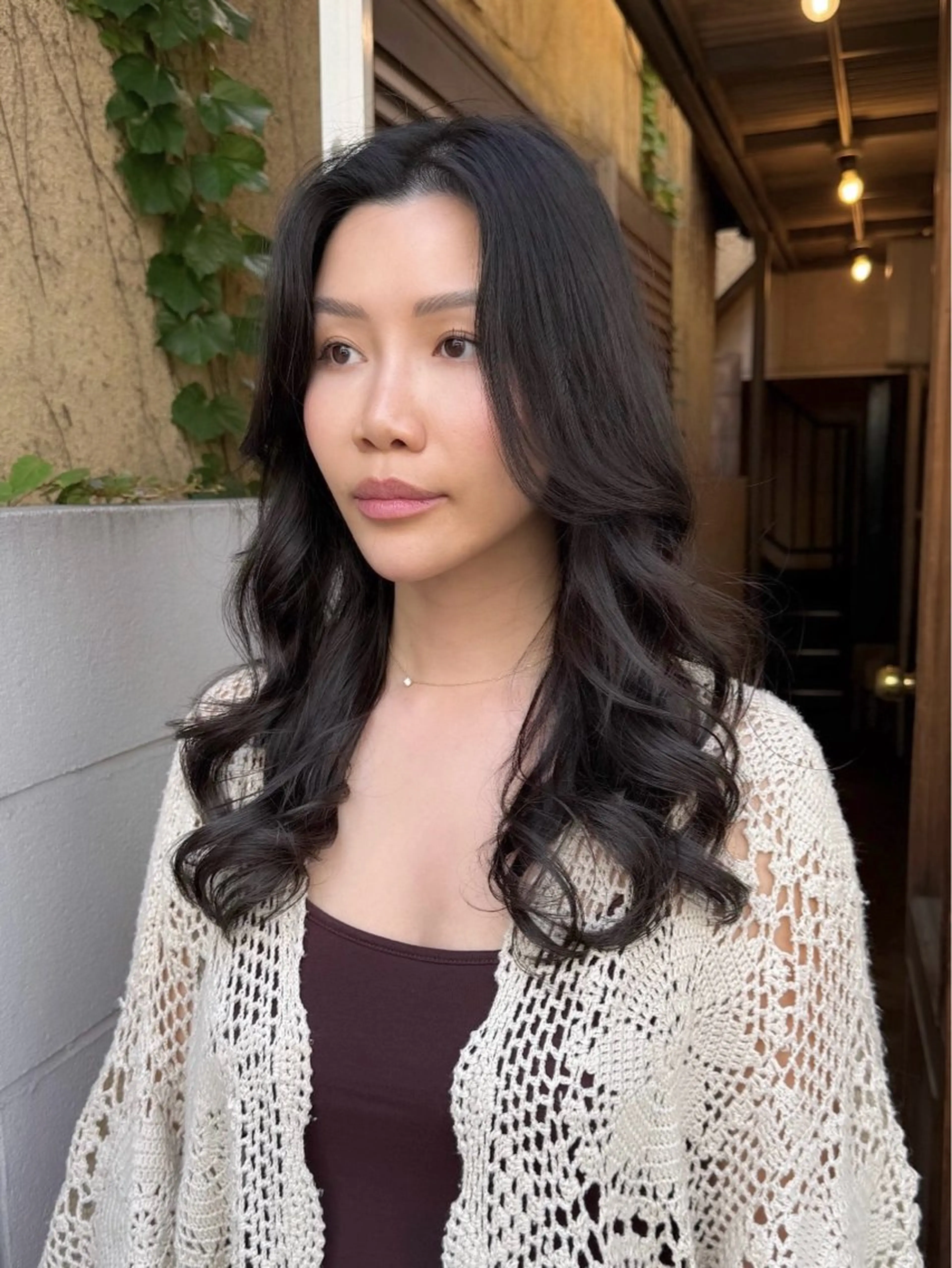 ロング パーマ 縮毛矯正 カット パーマ トリートメント 吉田 光佑のヘアスタイル