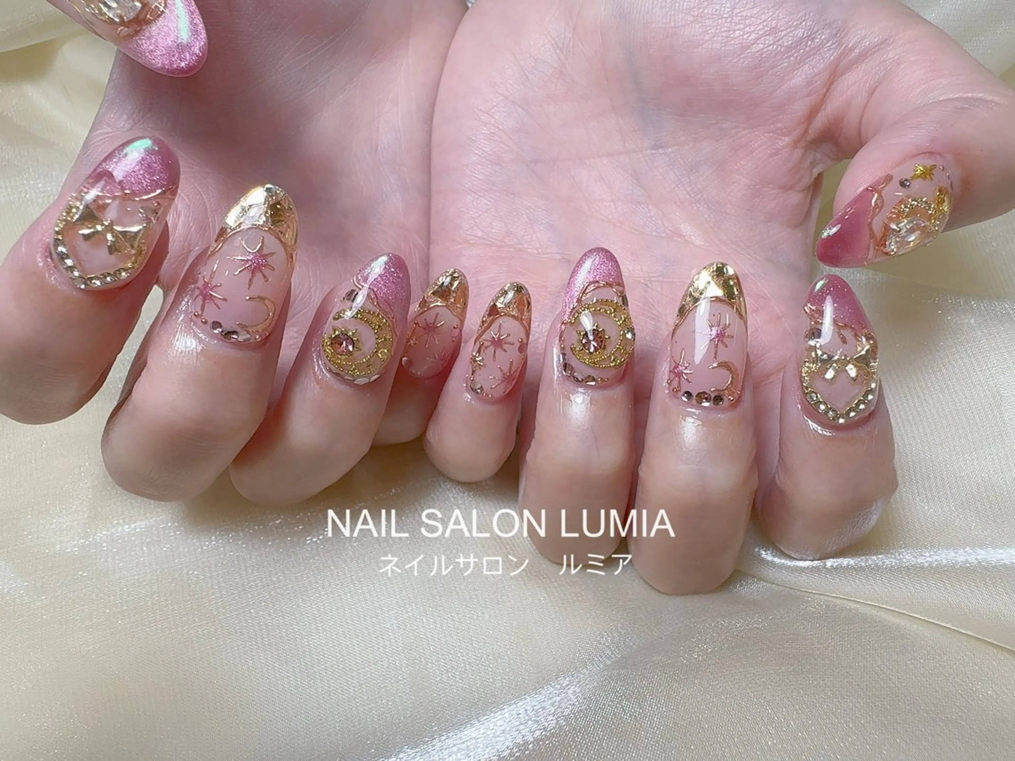 ネイル ハンドネイル ネイルサロン ルミア Lumia 店長のネイルデザイン