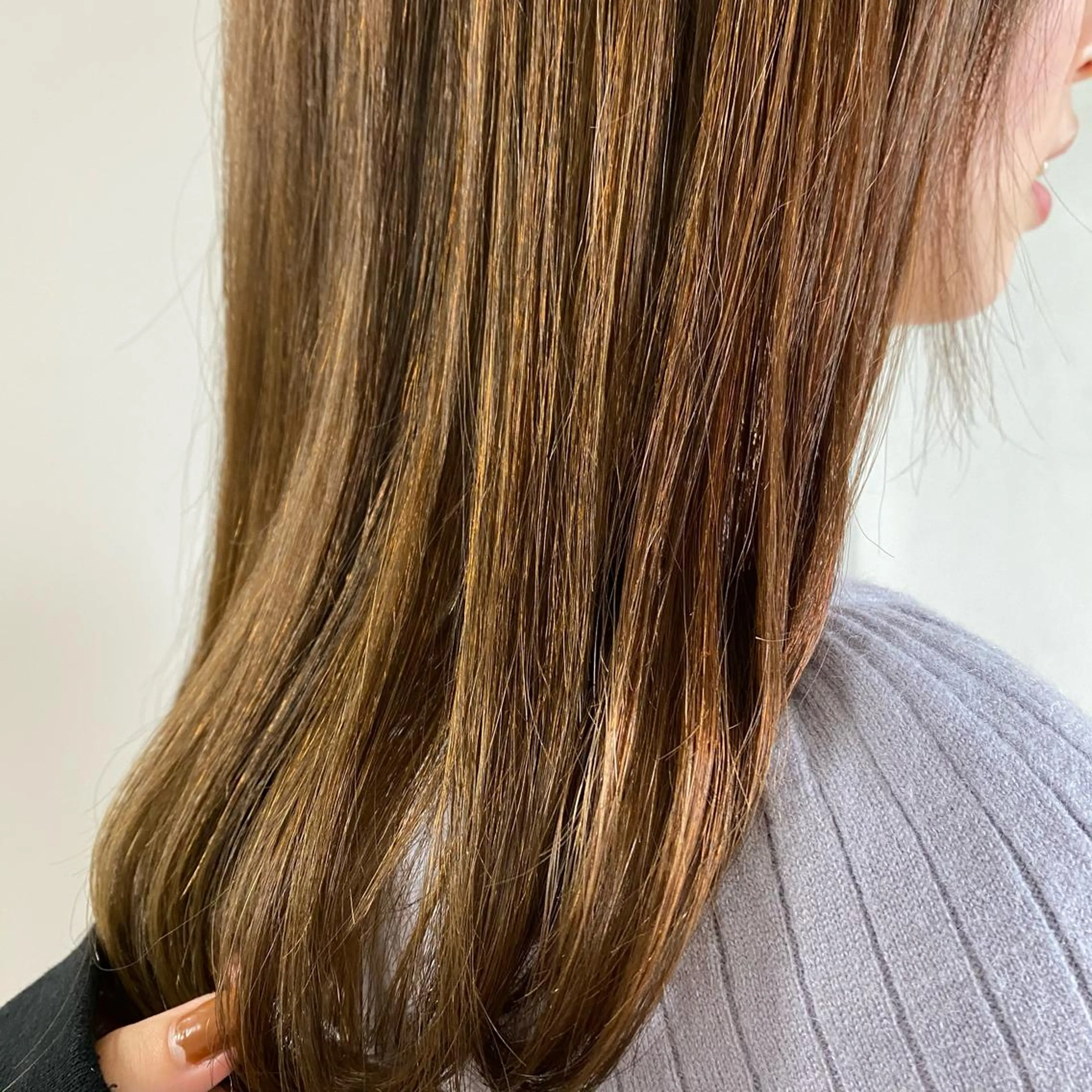 セミロング カラー ｼｮｰﾄﾓﾃﾞﾙさん 大募集🌟Mayuのヘアスタイル