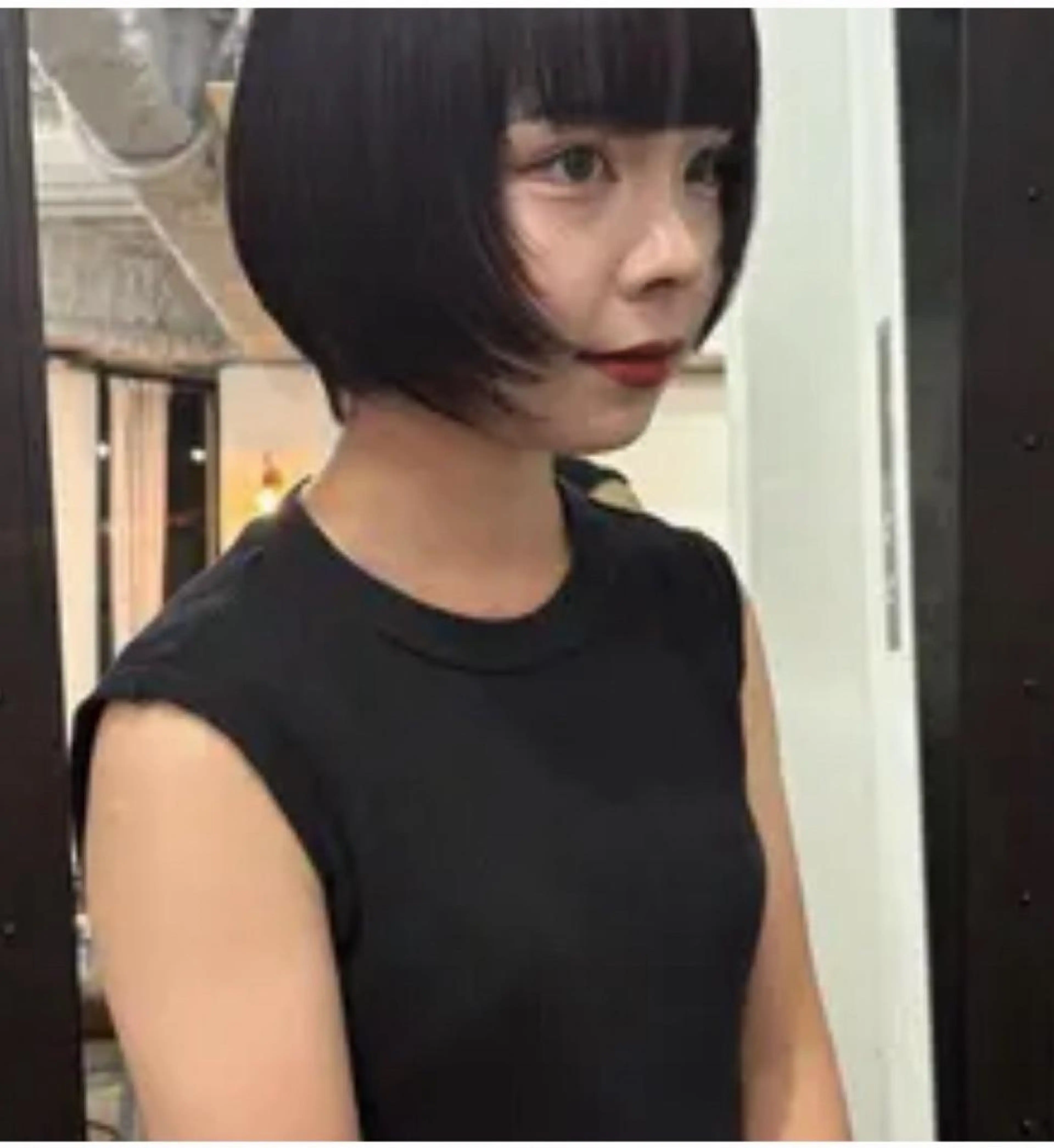 ショート カラー カラーモデル　広島市 legareリン🧸のヘアスタイル