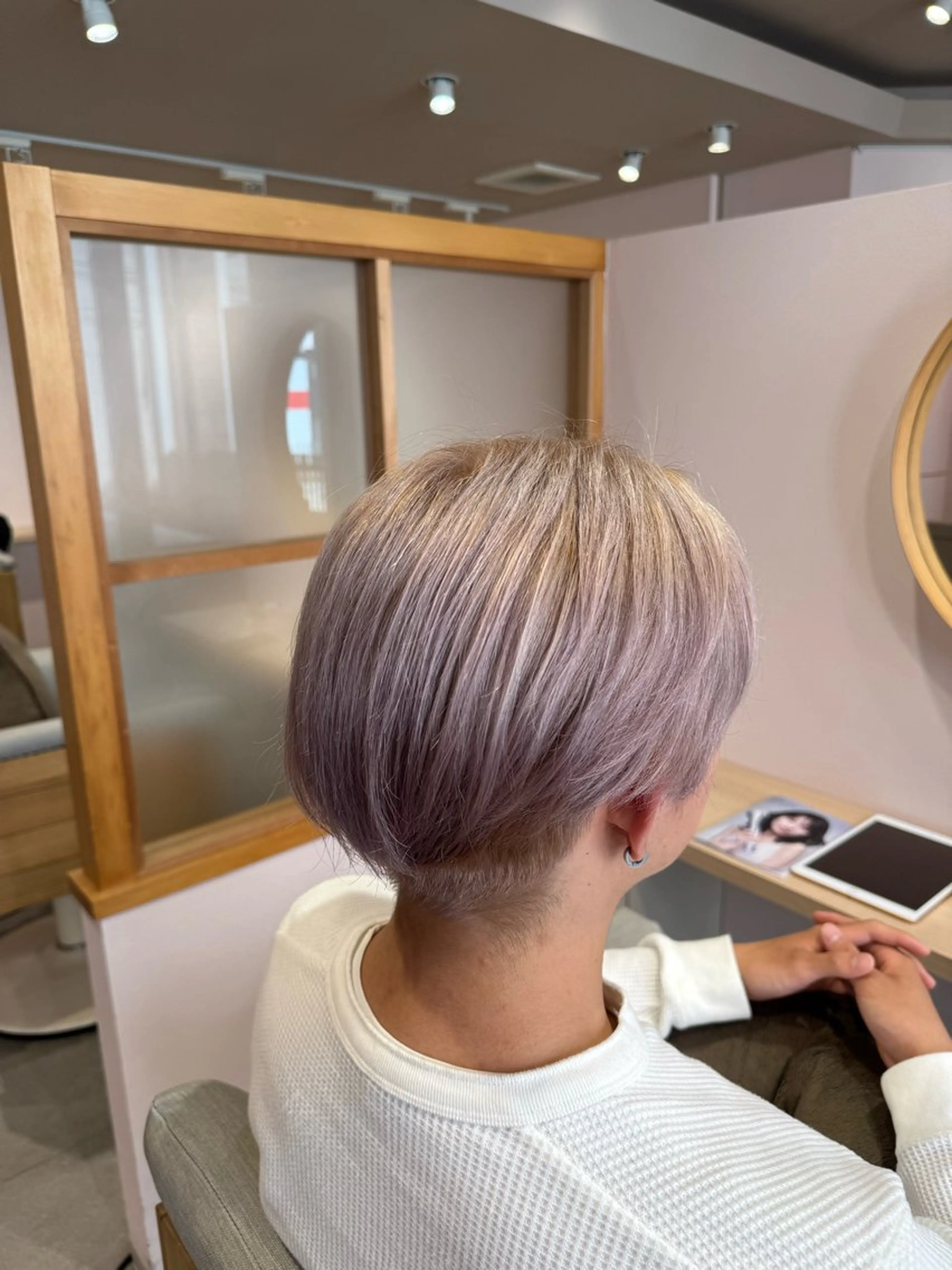 カラー メンズ ヘアカラー AYATO 'のヘアスタイル