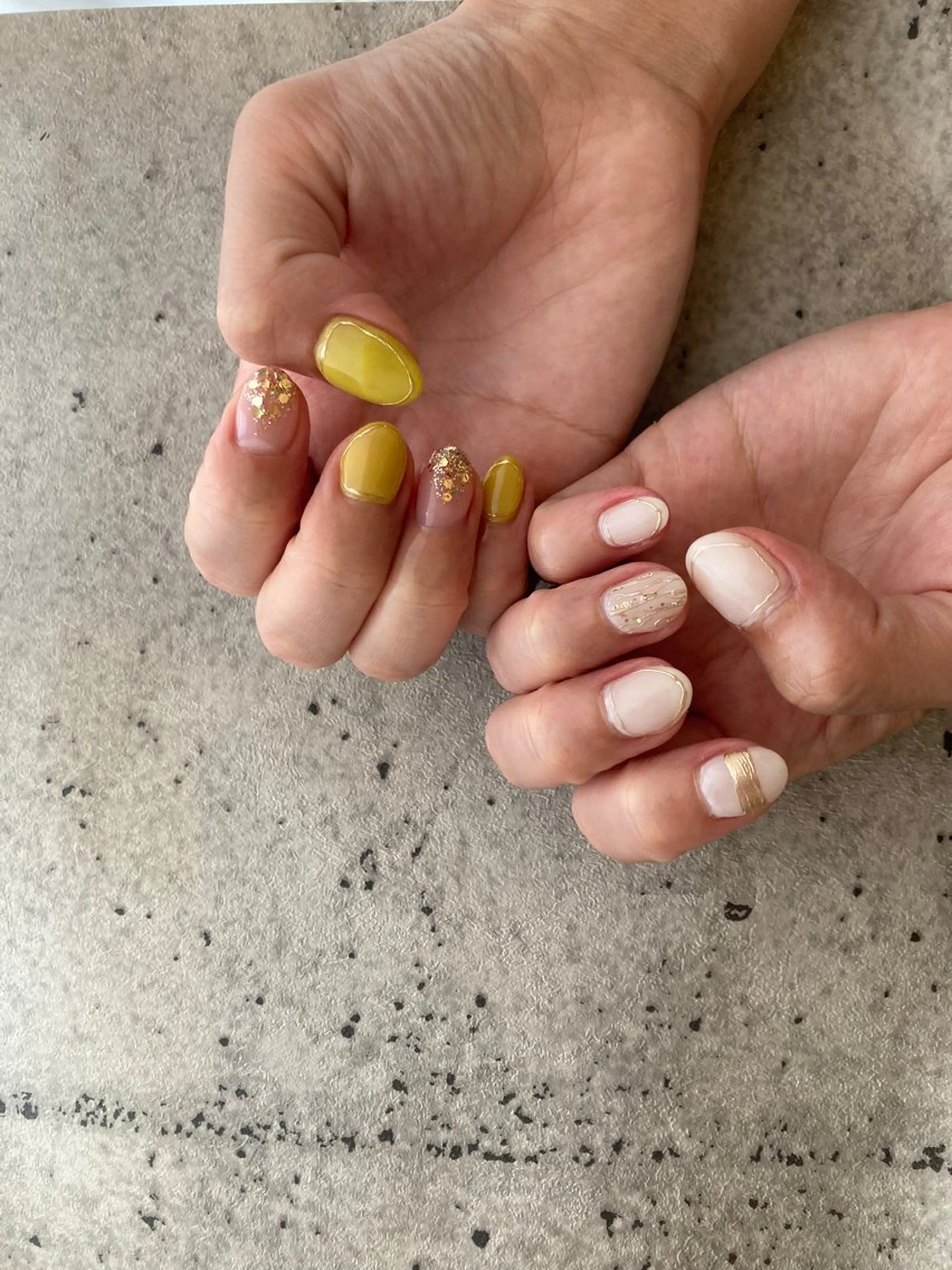 ネイル ミラーネイル ニュアンスネイル Luca nailのネイルデザイン