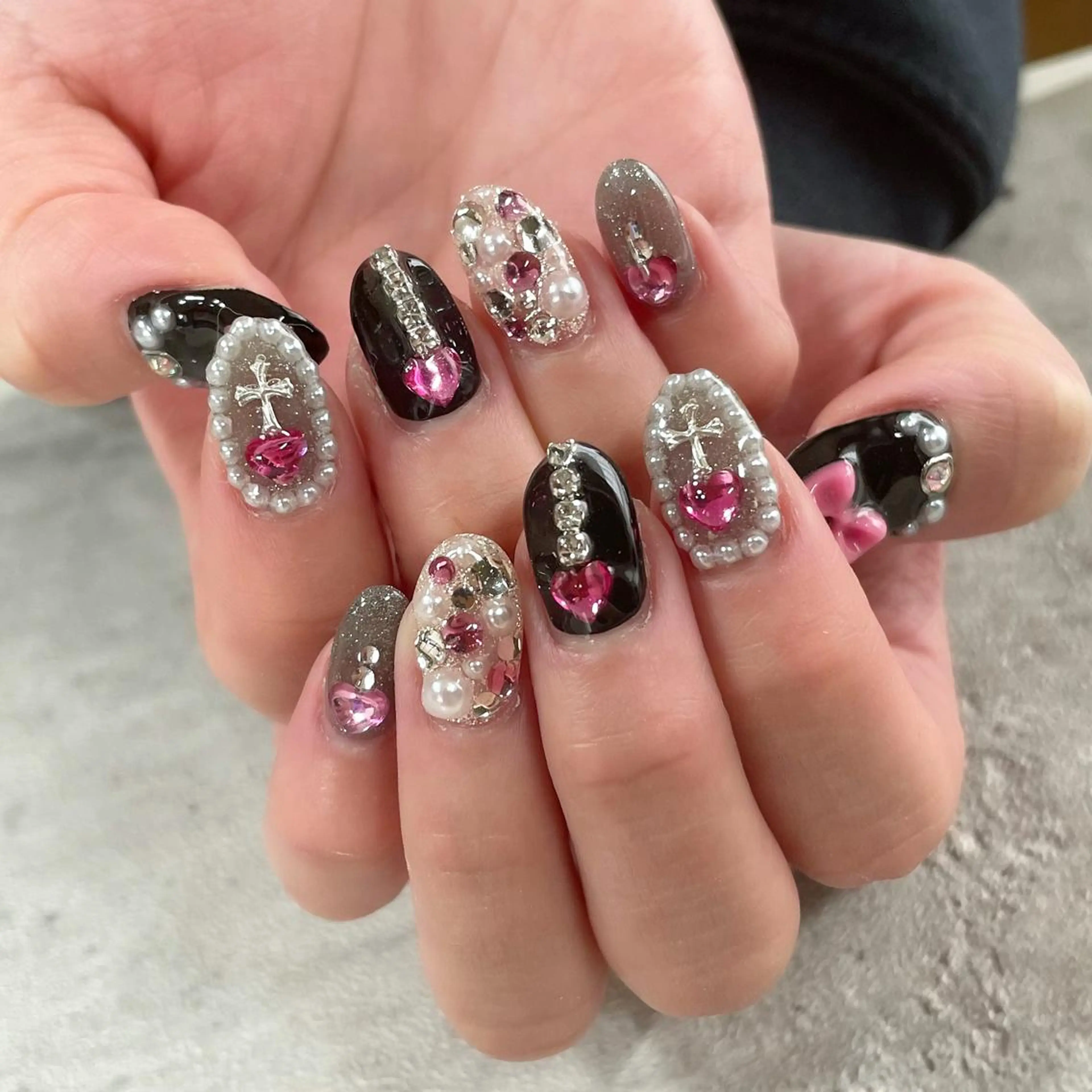 ネイル ジェルネイル 東 千夏のネイルデザイン