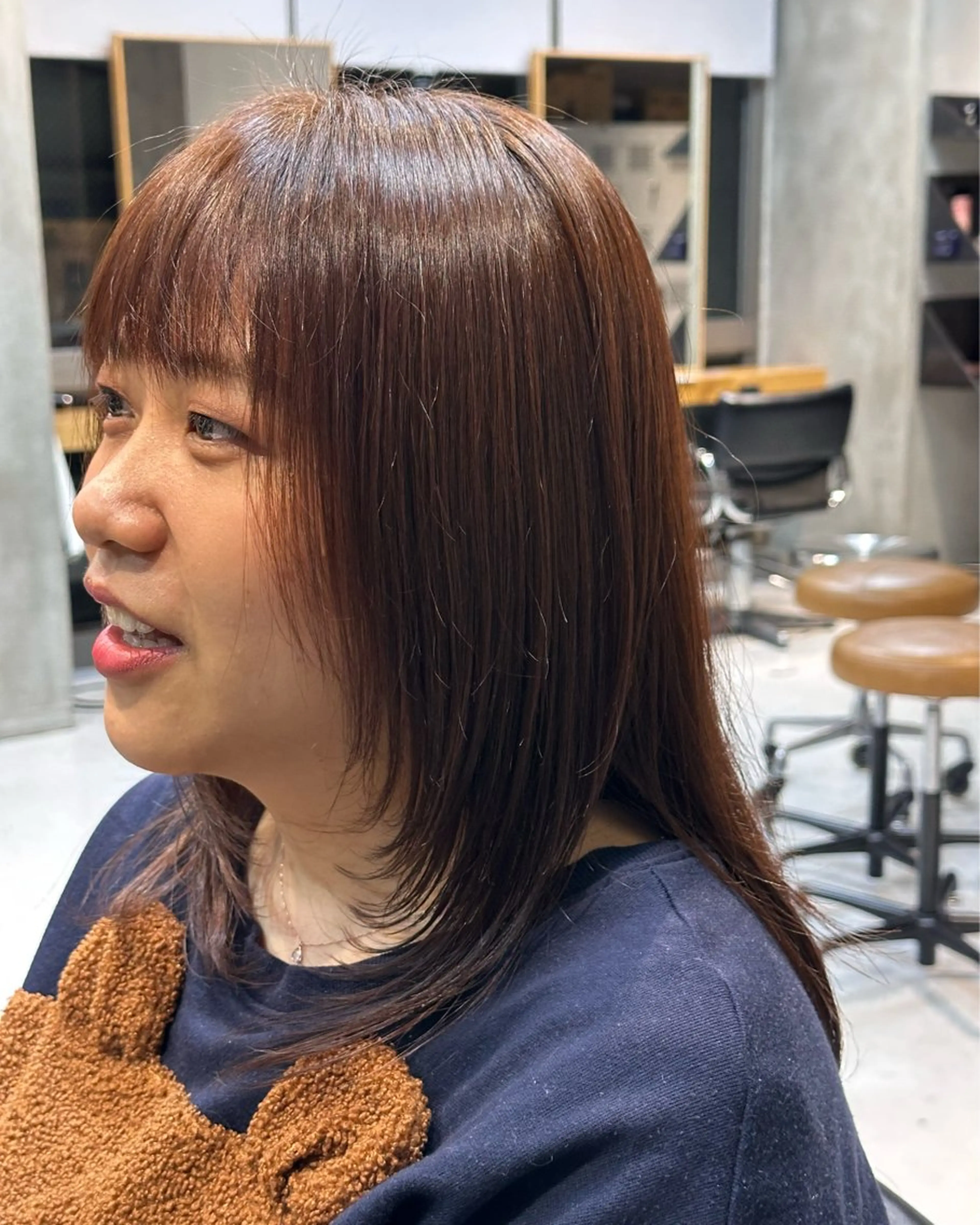 ロング カラー カット ヘアカラー 似合わせの 🐣ひなた🐣のヘアスタイル