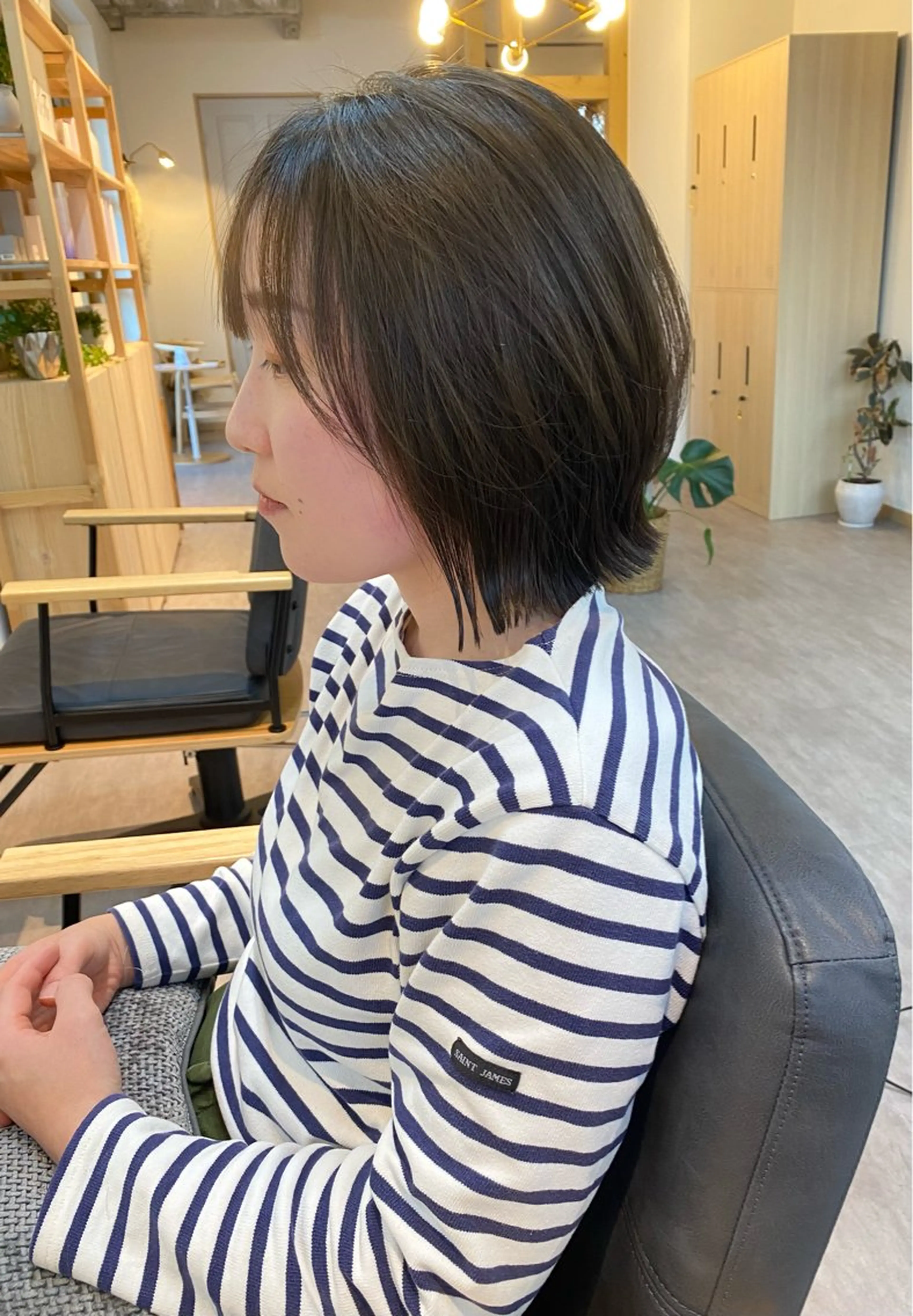 ショート カット ヘアカラー トリートメント 内野 友貴のヘアスタイル