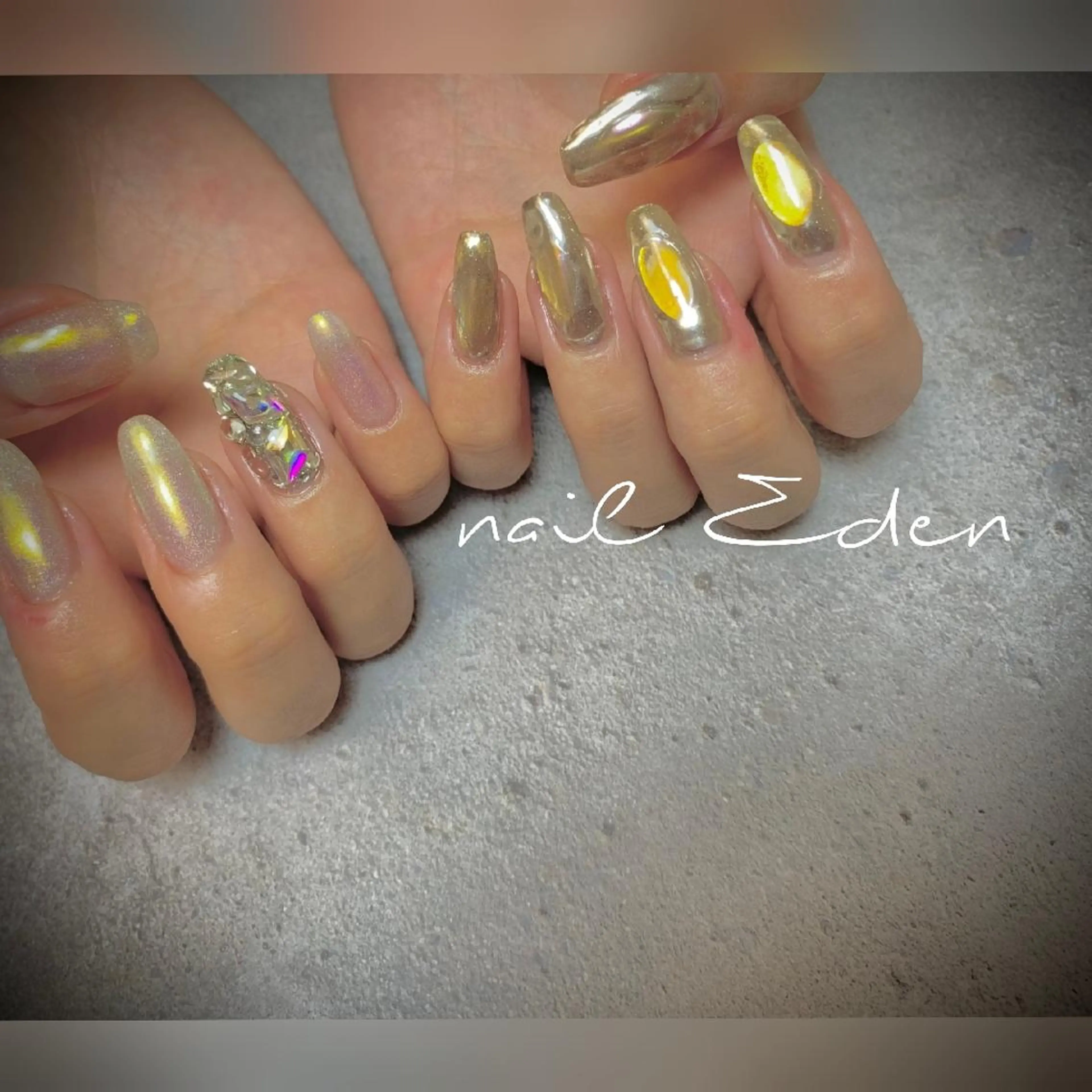 ネイル 持ち込み Eden ♾️のネイルデザイン