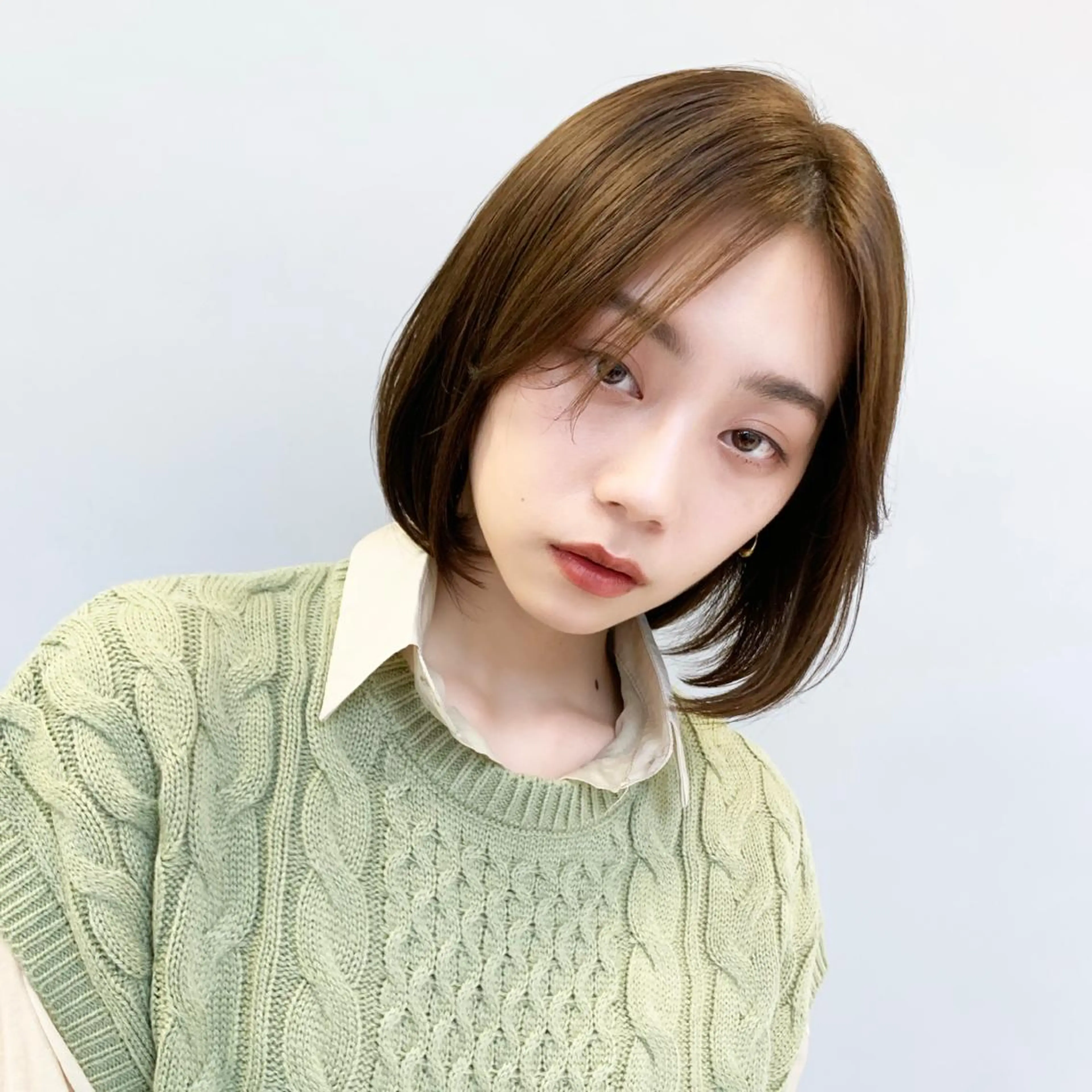 ミディアム 橋口 晃典のヘアスタイル