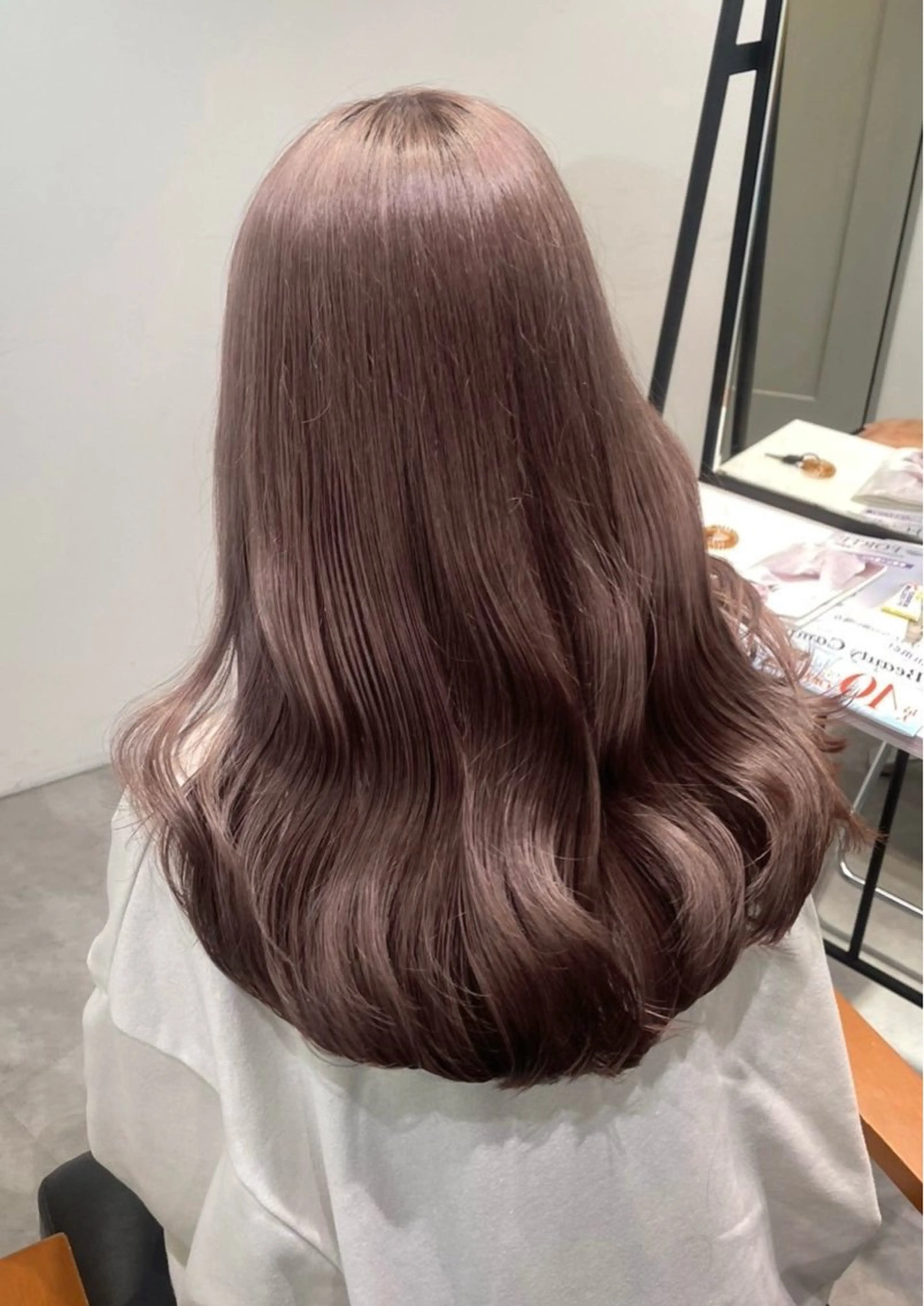 ロング カラー 透明感カラー/暗髪/ マツエク/ゆずは🦋のマツエク・マツパデザイン