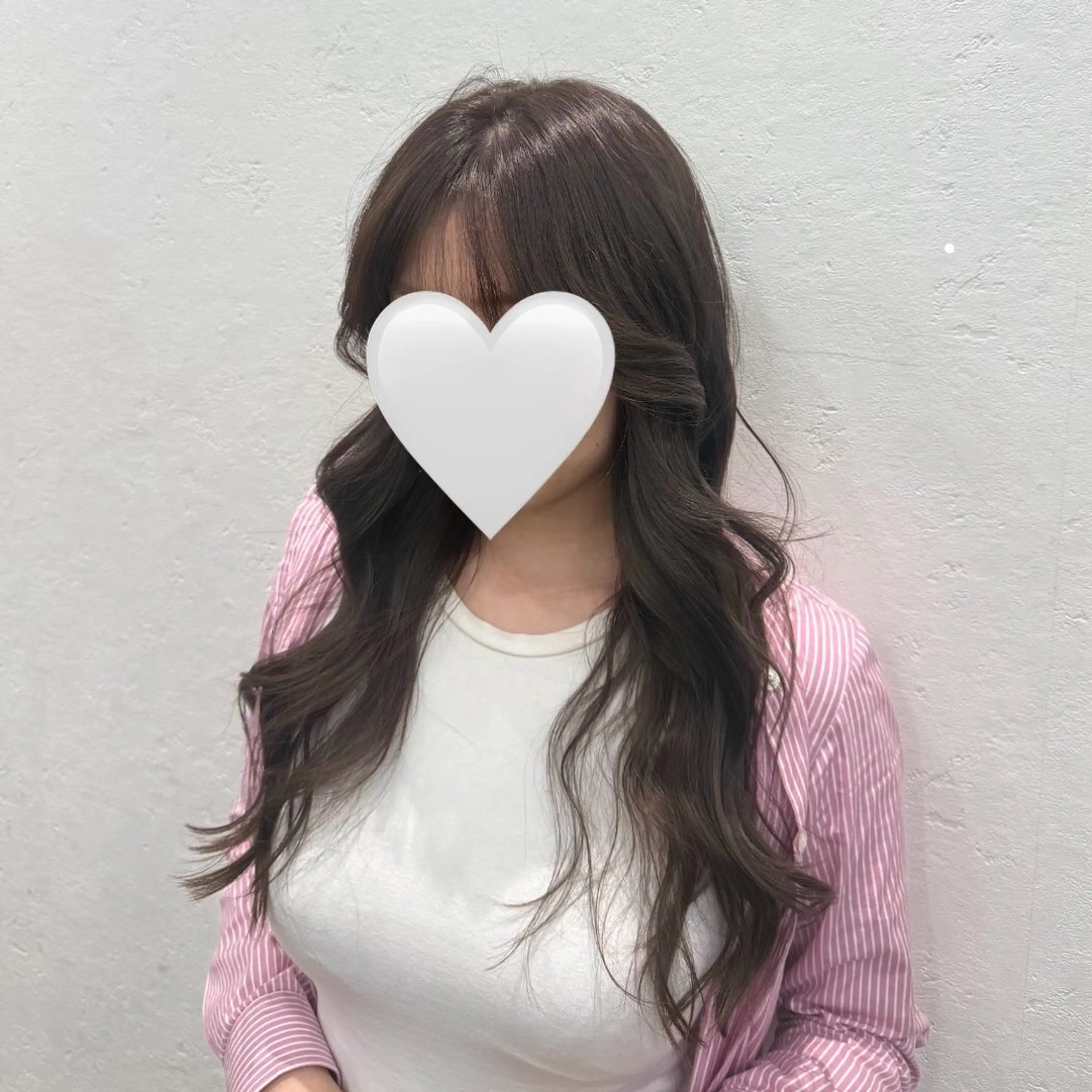 ロング カラー ブラウンカラー ショコラブラウン カットモデル 募集💎NANA💎のヘアスタイル