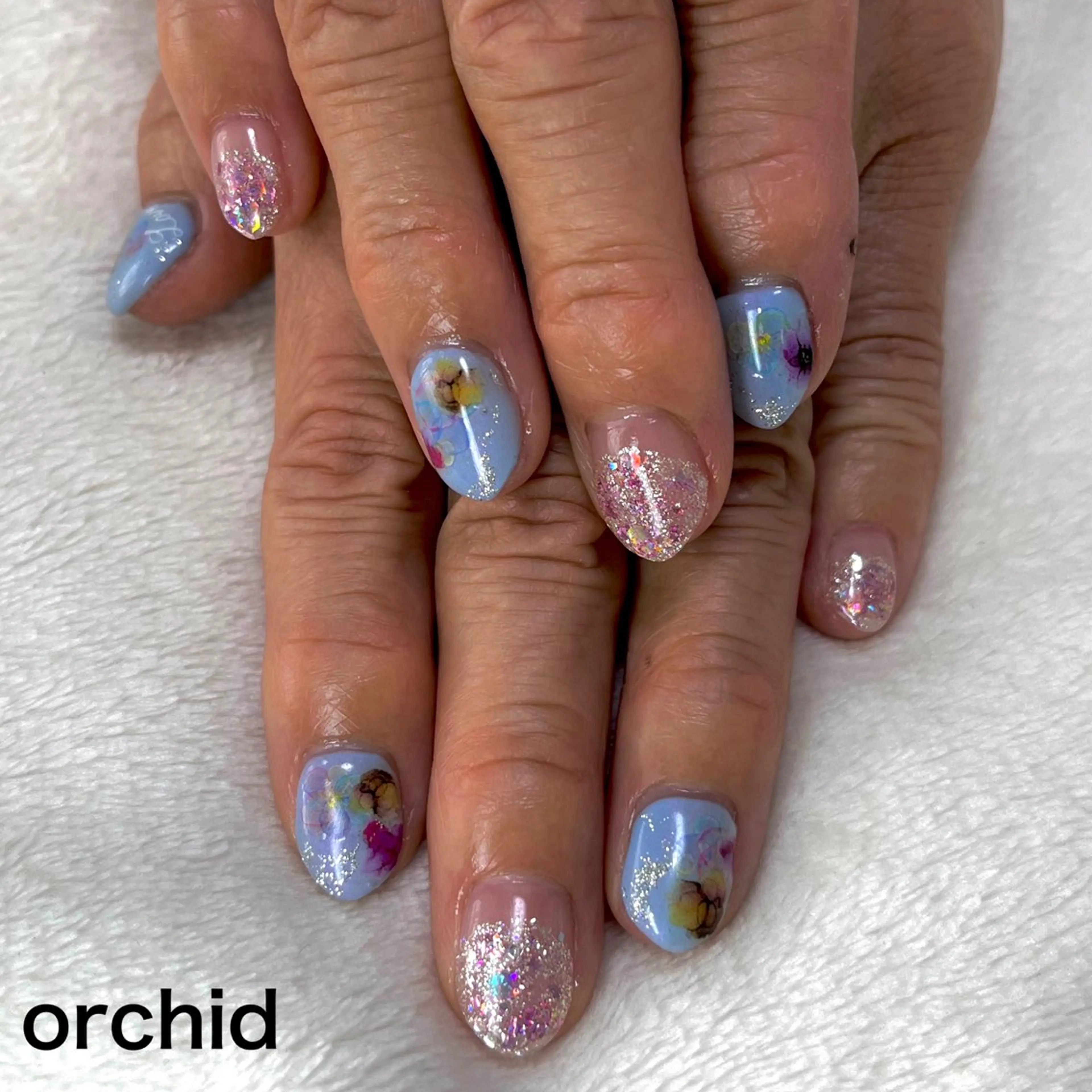 ネイル orchid ♡オーキッドのネイルデザイン