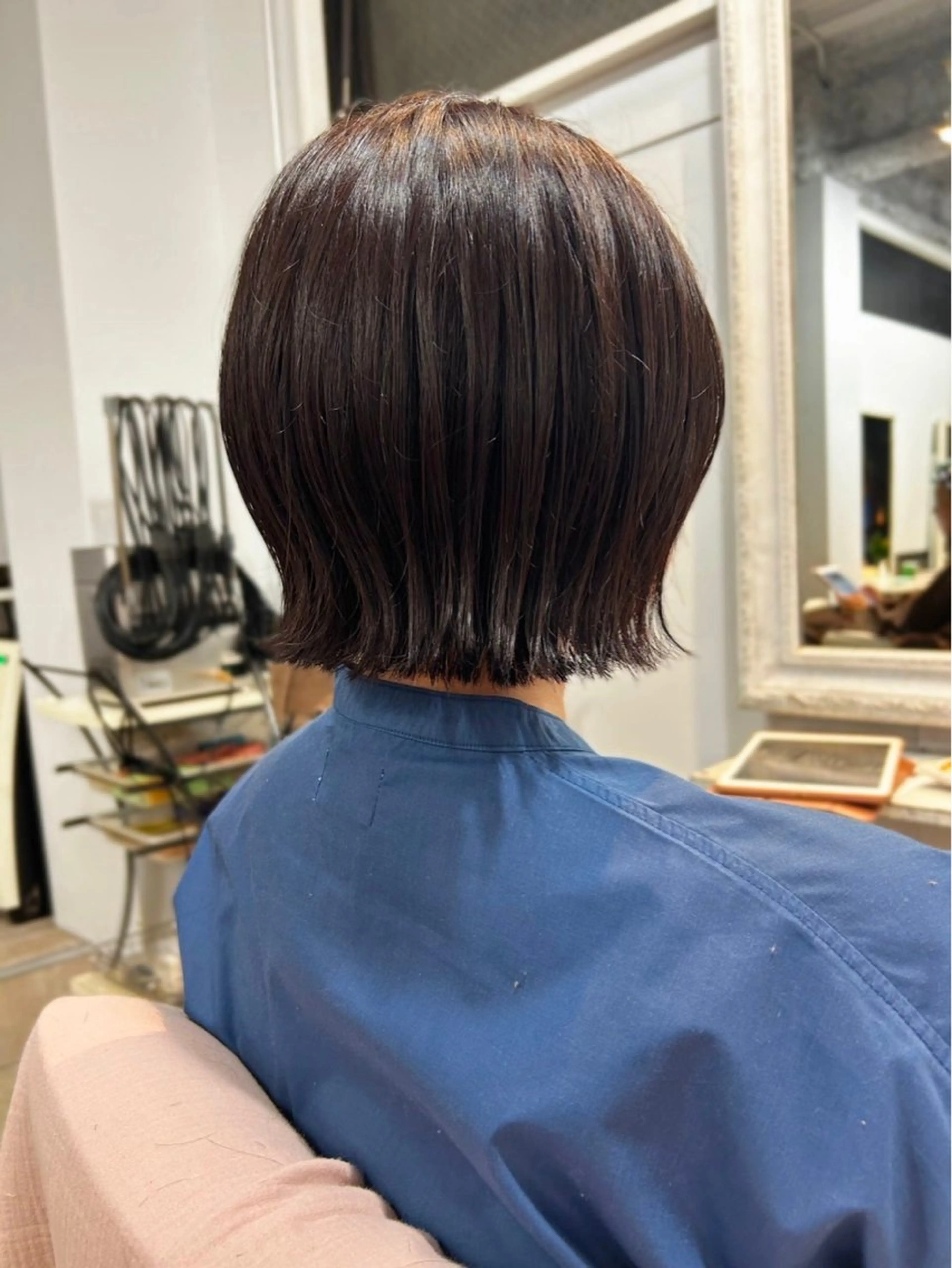 ミディアム bouquet 野口晴菜のヘアスタイル