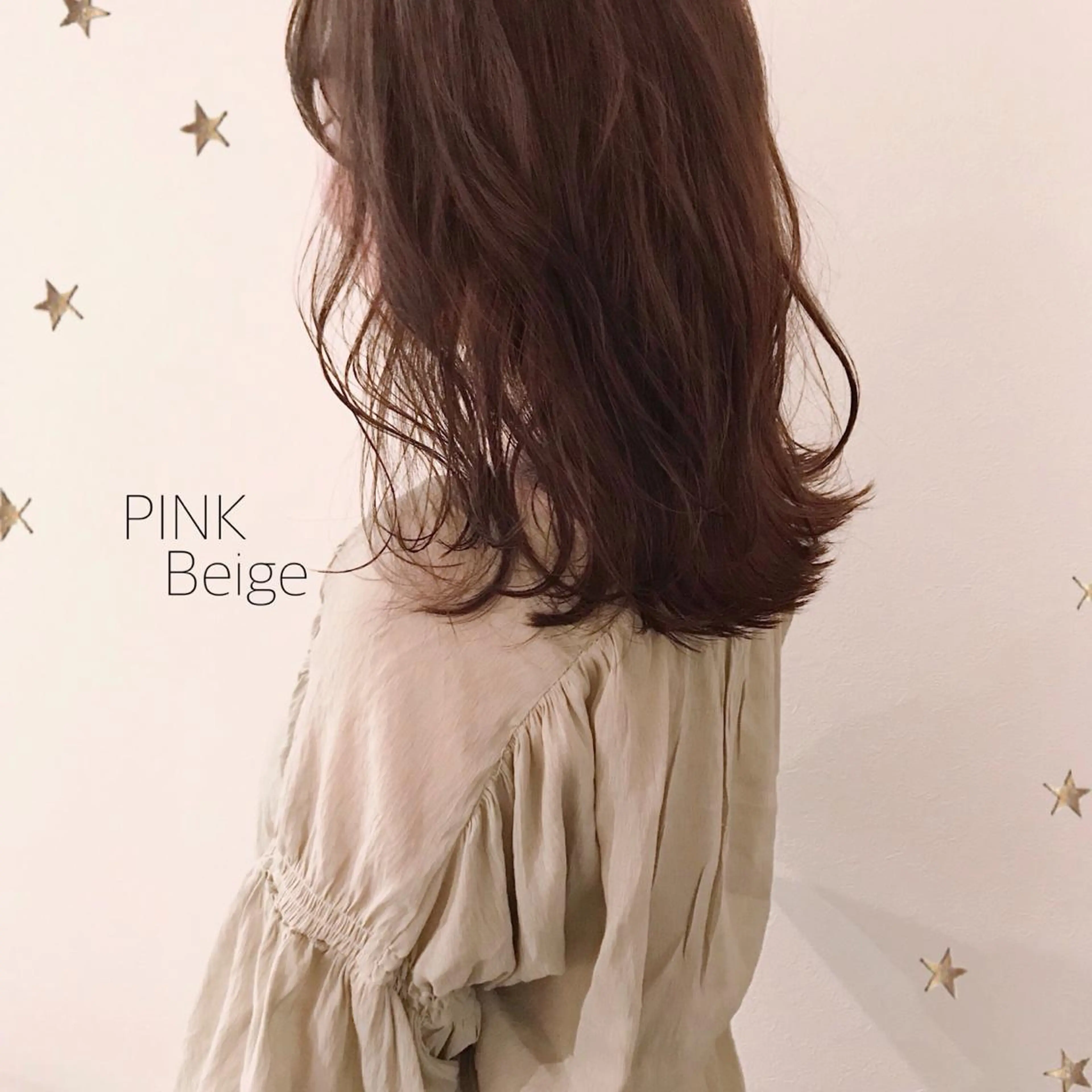 ミディアム カラー 市川 千夏のヘアスタイル