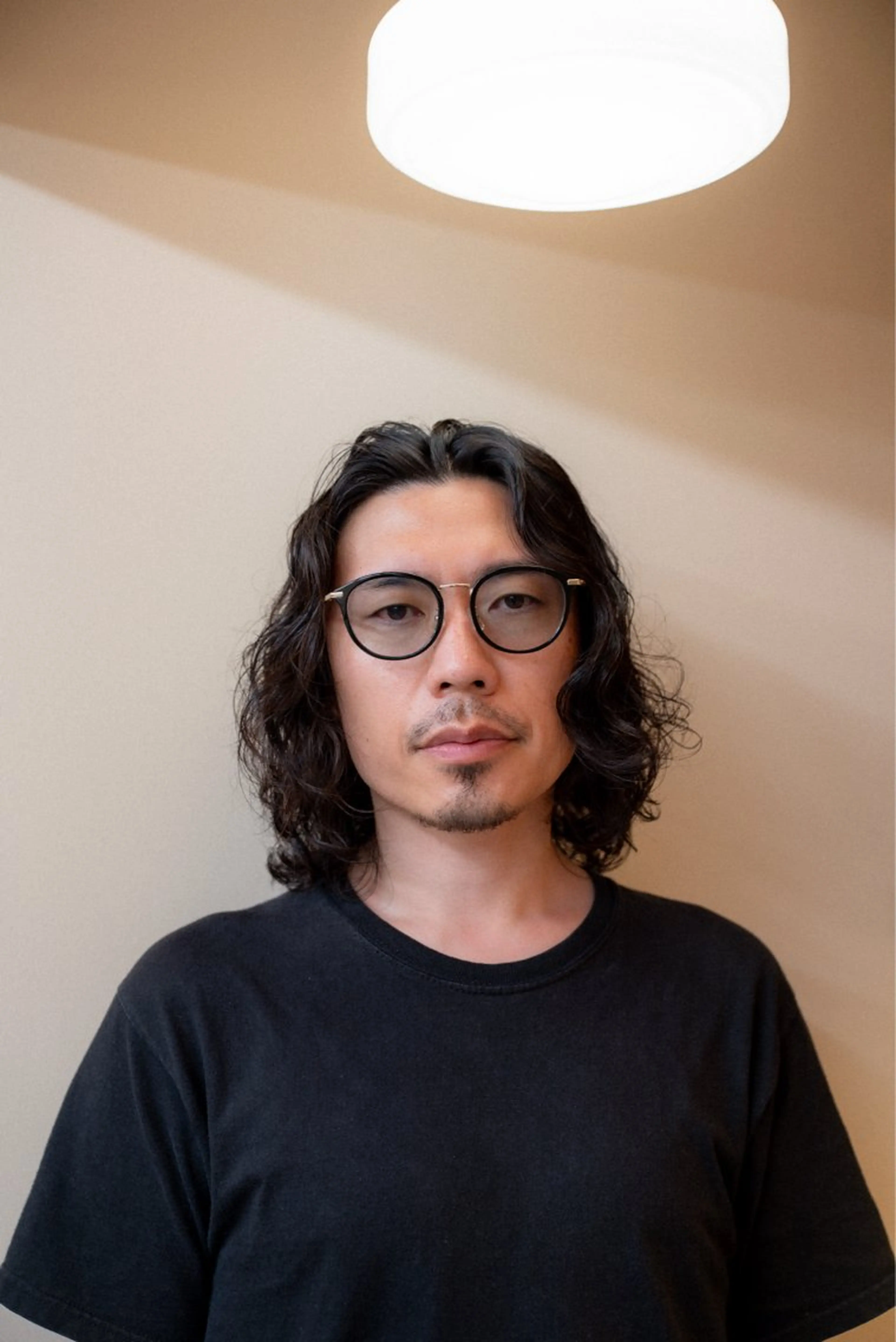 セミロング カラー パーマ メンズ メンズパーマ セミロングパーマ カット パーマ 🔗メンズサロン🔗 Kieのヘアスタイル