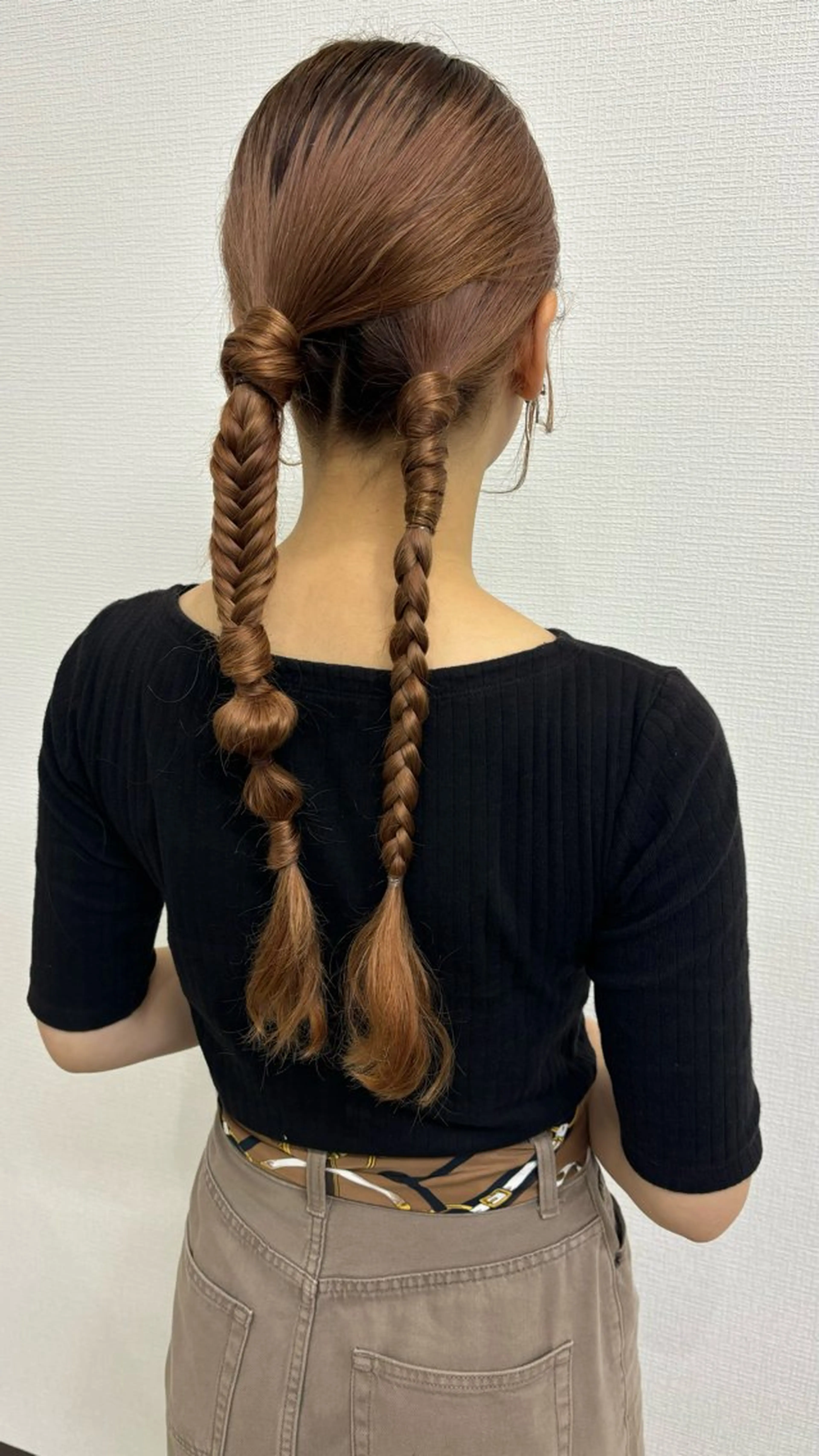 ロング ヘアアレンジ ブリーチ透明感カラー /レイヤー👗しずかのヘアスタイル