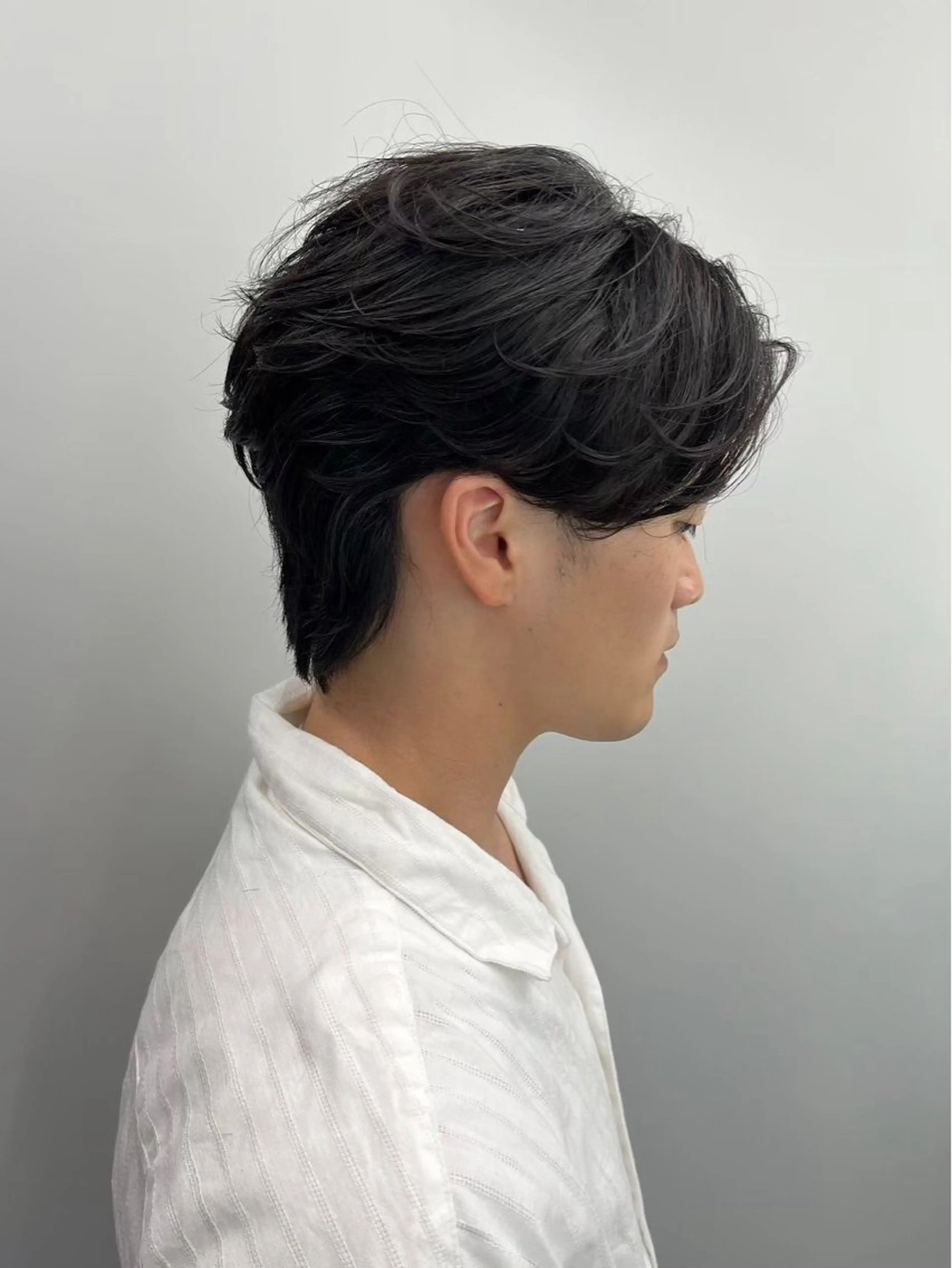 ショート パーマ メンズ カット パーマ メンズ特化/韓国風 ニュアンス/ときなのヘアスタイル