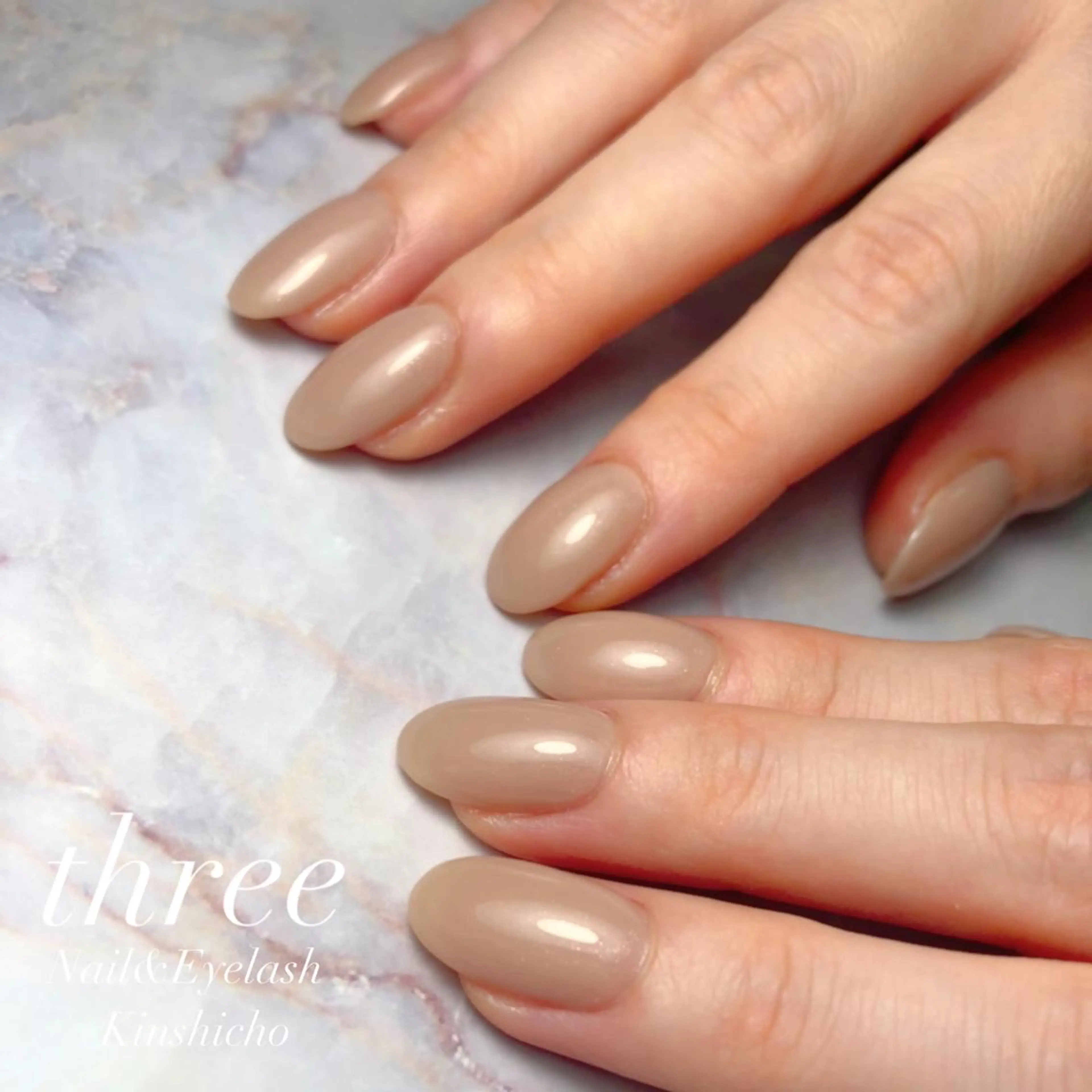 【オフ無し】ジェルネイル☆ワンカラー💅美フォルム仕上げで美しい仕上がり💖の写真