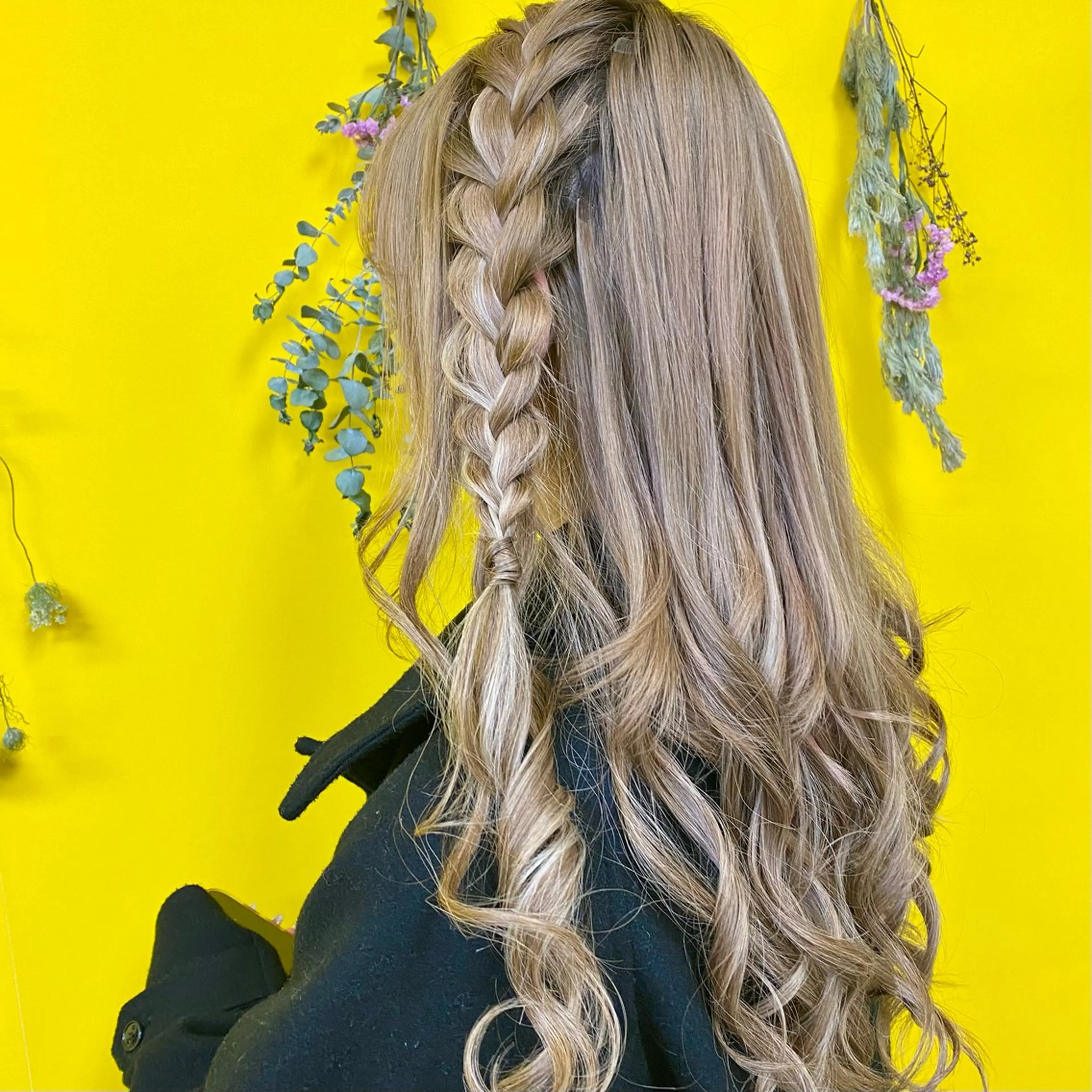 ロング ヘアアレンジ ヘアセット hair make salon m所属・新宿｜ヘアセット専門 ｜aira*｡ﾟのヘアスタイル