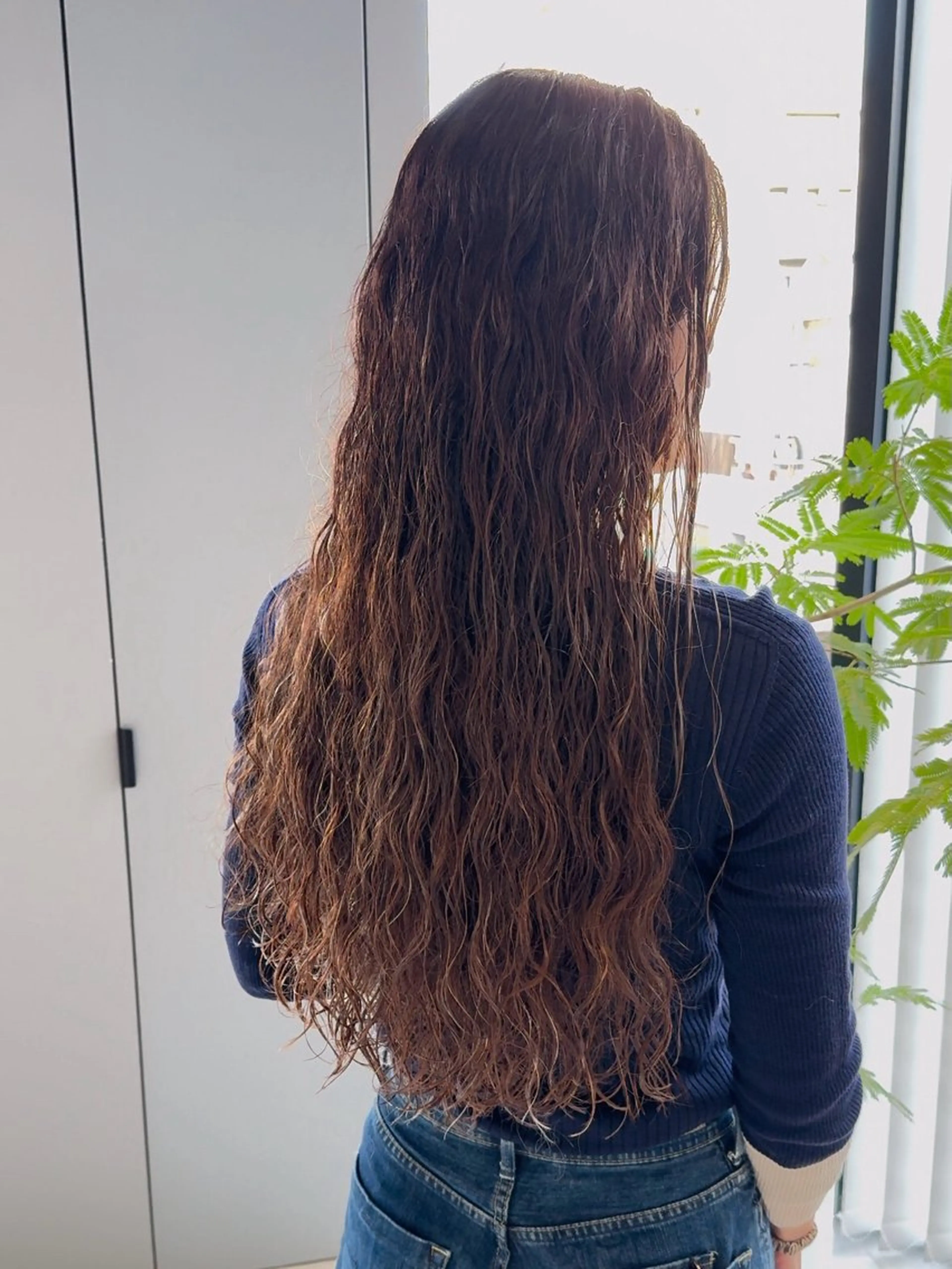 ロング くせ毛 ロング SNSモニター募集！ くせ毛特化/大村のヘアスタイル