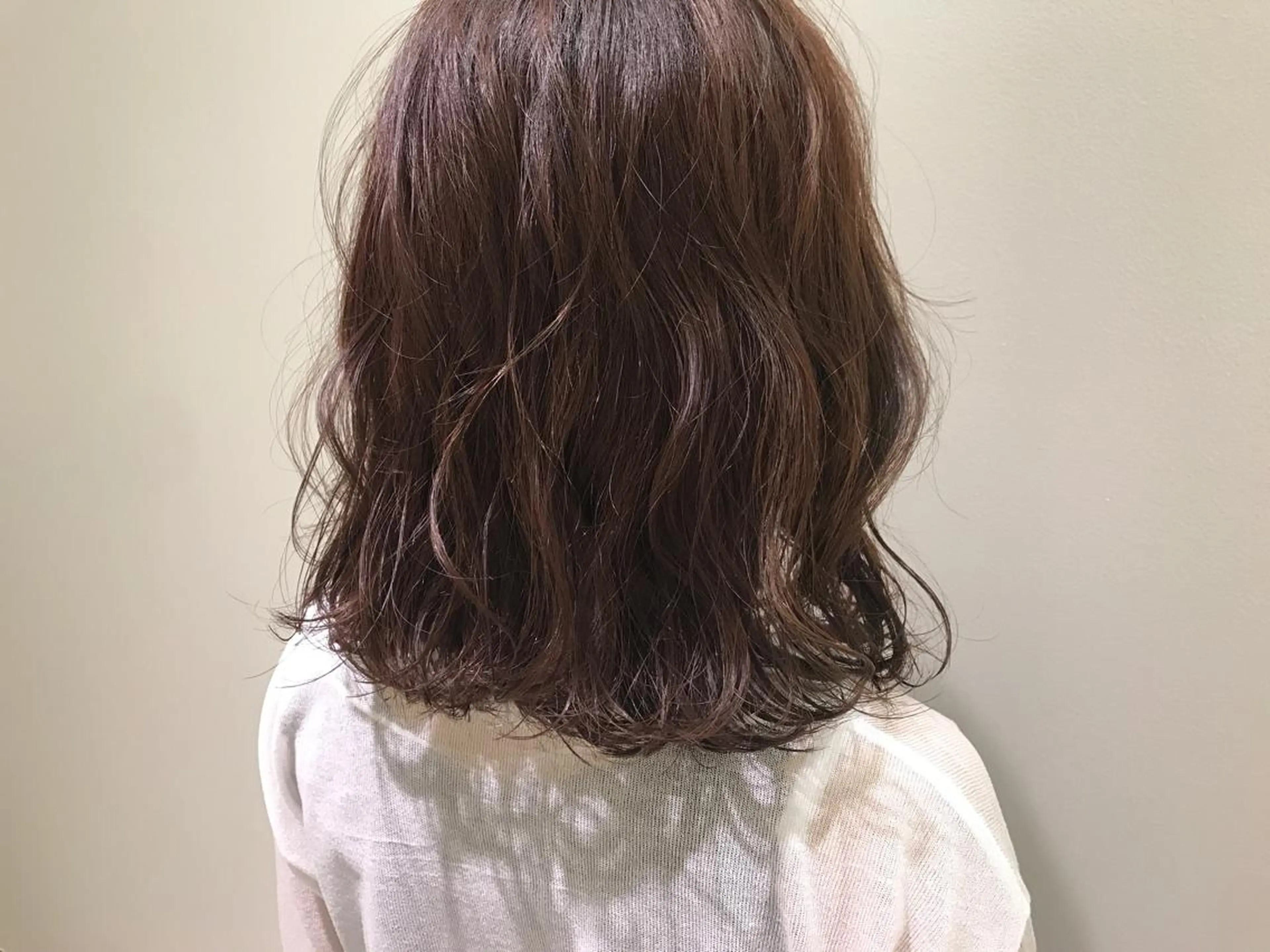 ミディアム カラー ベージュカラー ピンクカラー ピンクベージュ 鳥越 一希のヘアスタイル