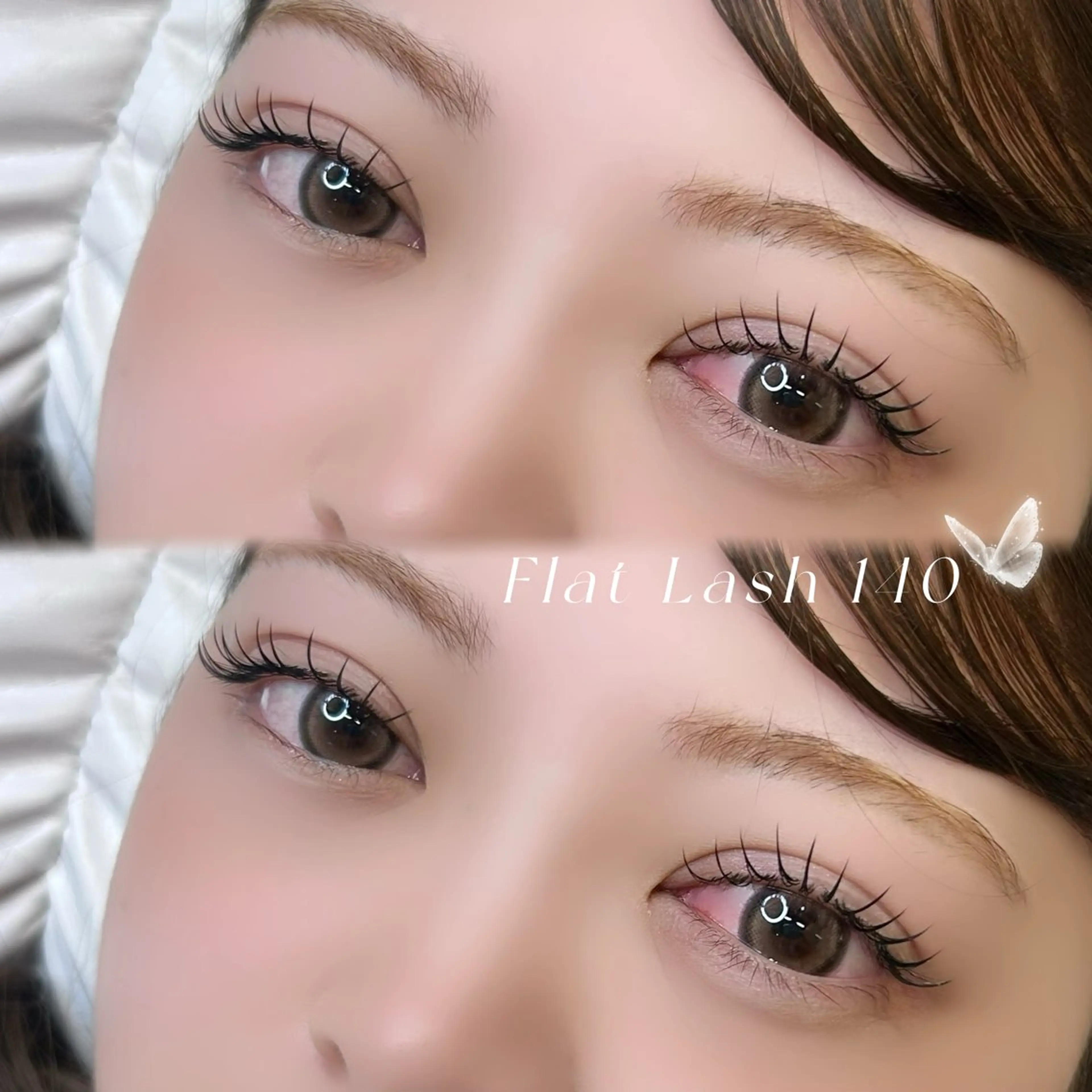 マツエク・マツパ CCカール Cカール カラーマツエク キュート Dカール マツエク mila. mahina 天神のマツエク・マツパデザイン