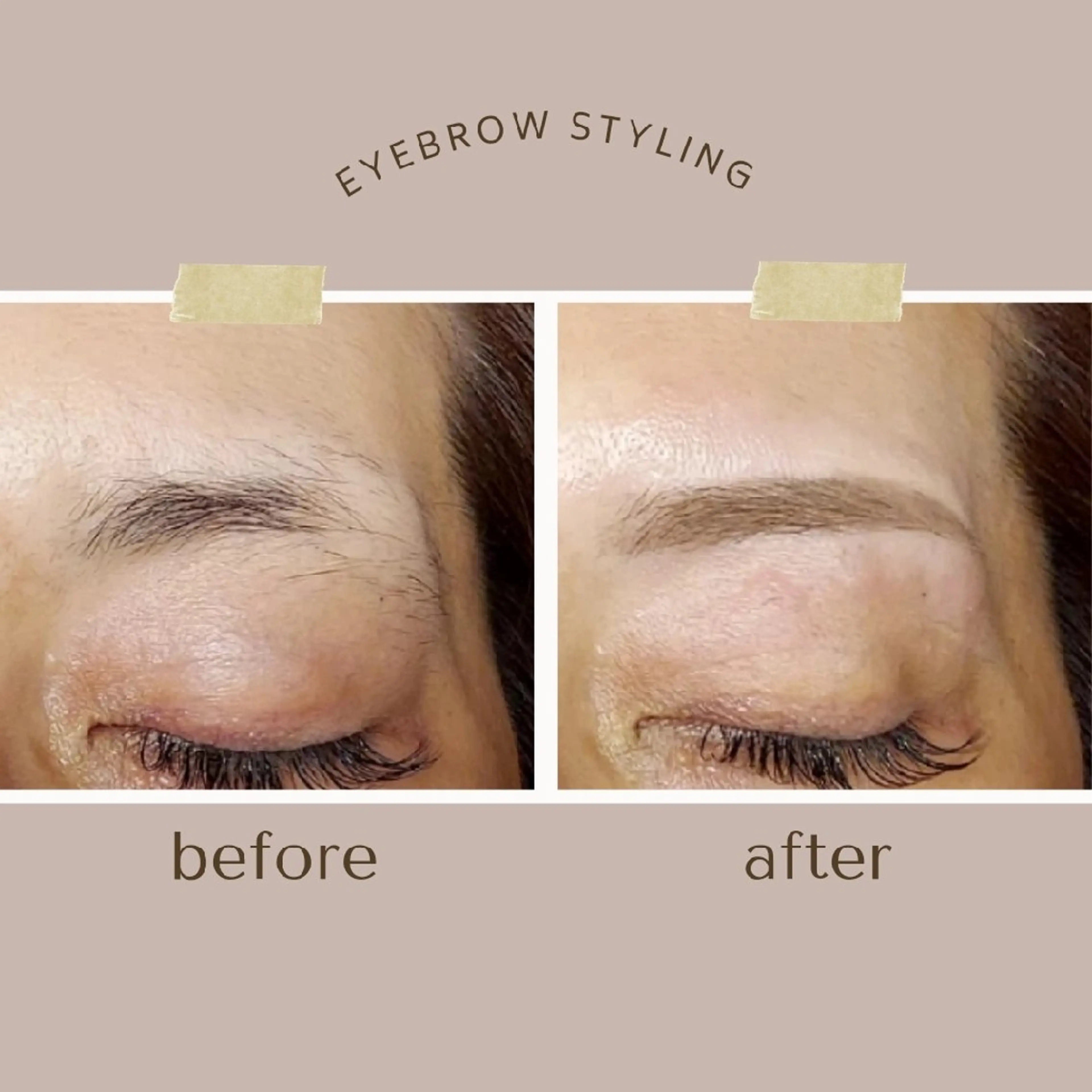 アイブロウ ワックス脱毛 眉カット その他(アイブロウ) U_la所属・U_la [ウーラ] 片岡の眉毛・アイブロウイメージ