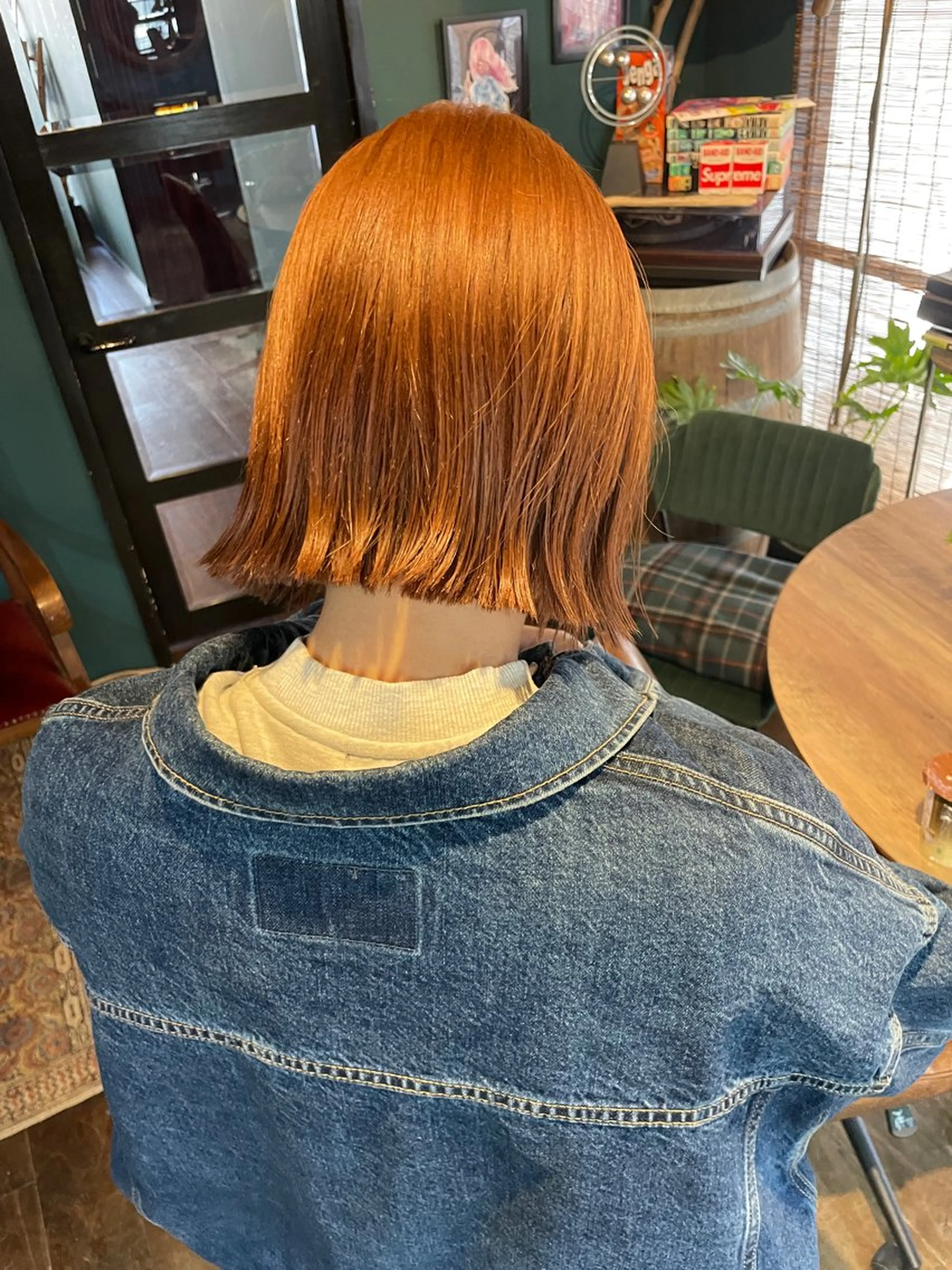 ミディアム カット ヘアカラー トリートメント vivre libreのヘアスタイル