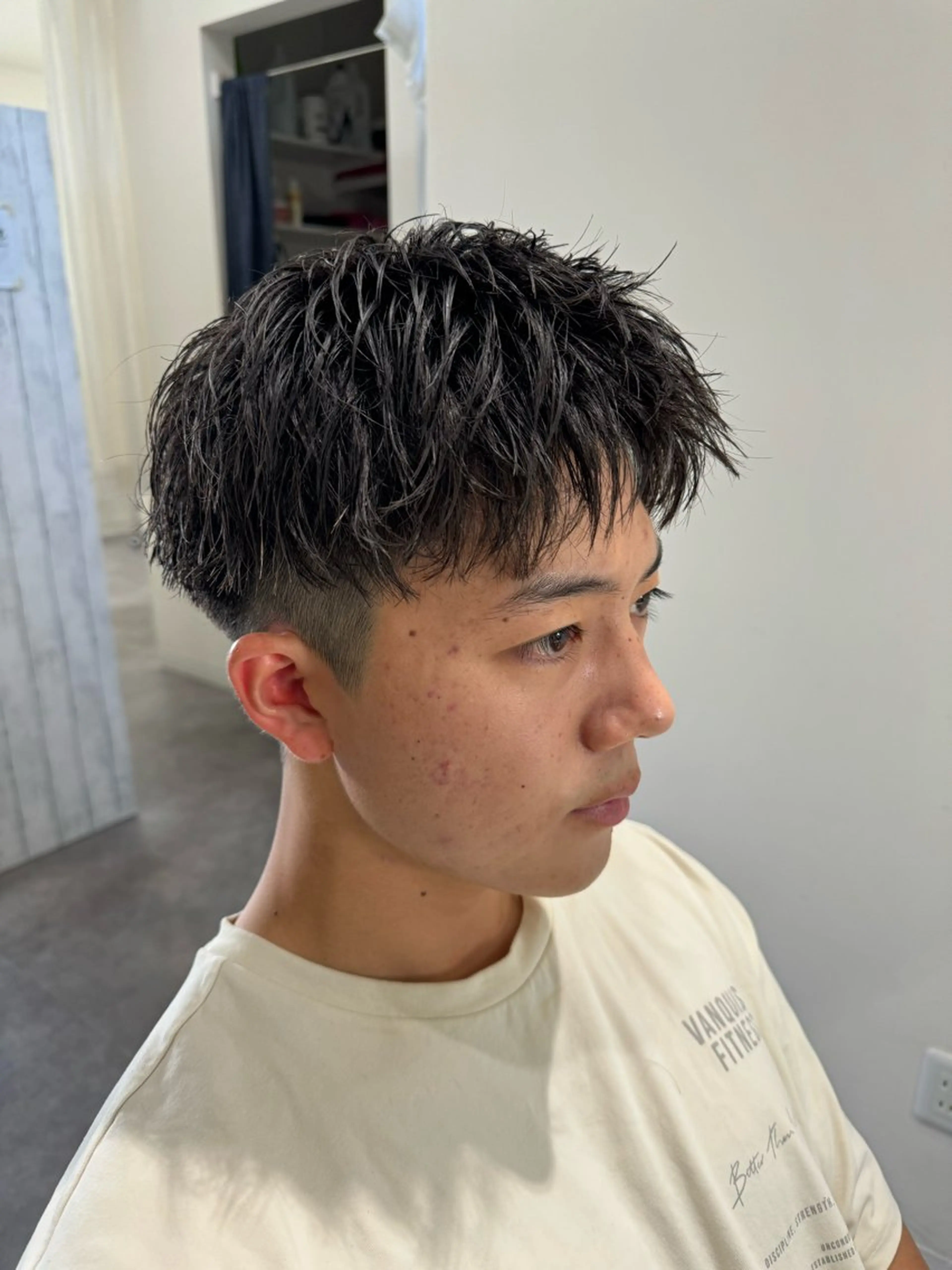 ショート メンズ メンズ特化美容師 若林陸のヘアスタイル