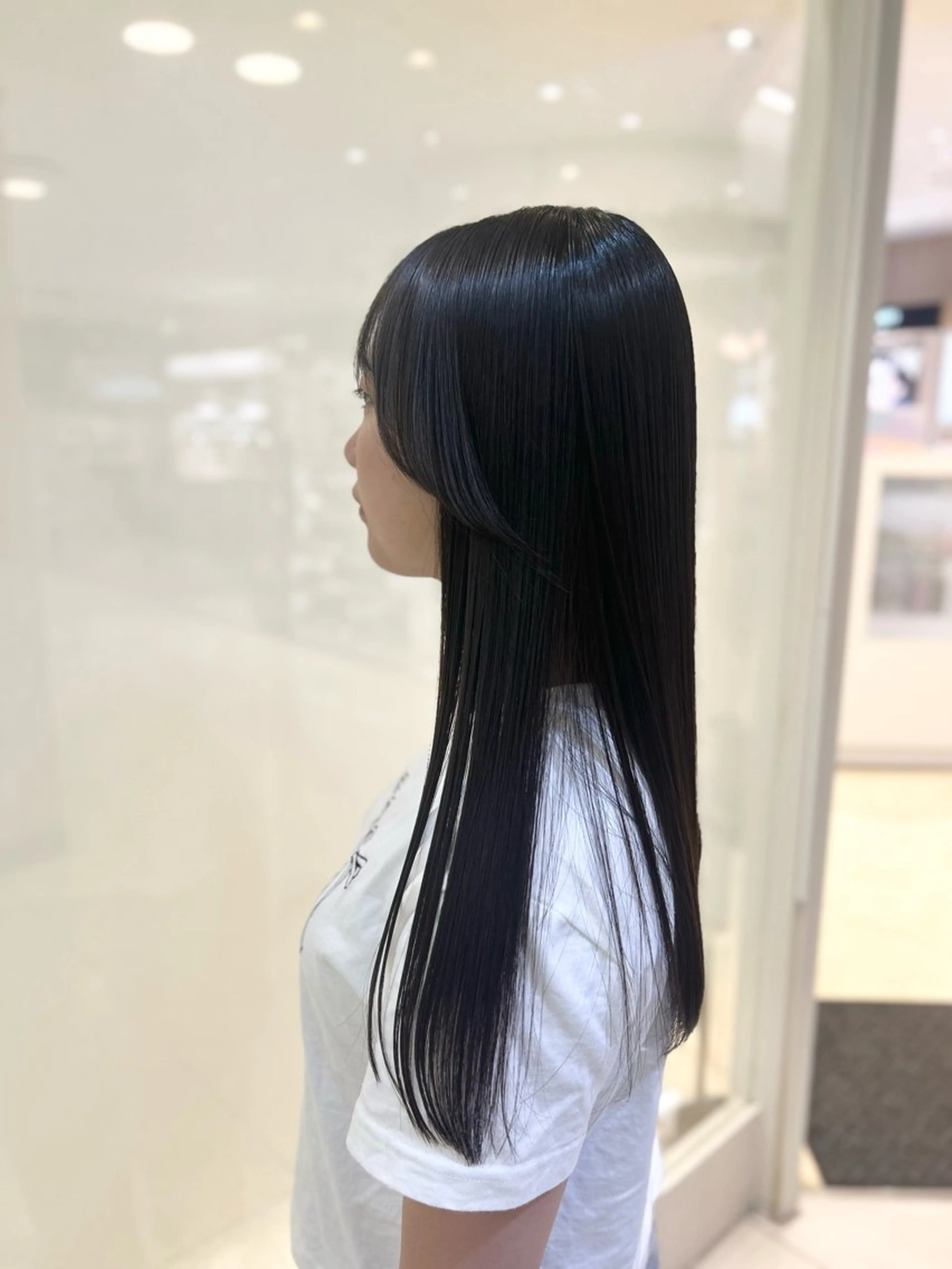 ロング パーマ 縮毛矯正/髪質改善/ 艶髪ササキナツミのヘアスタイル