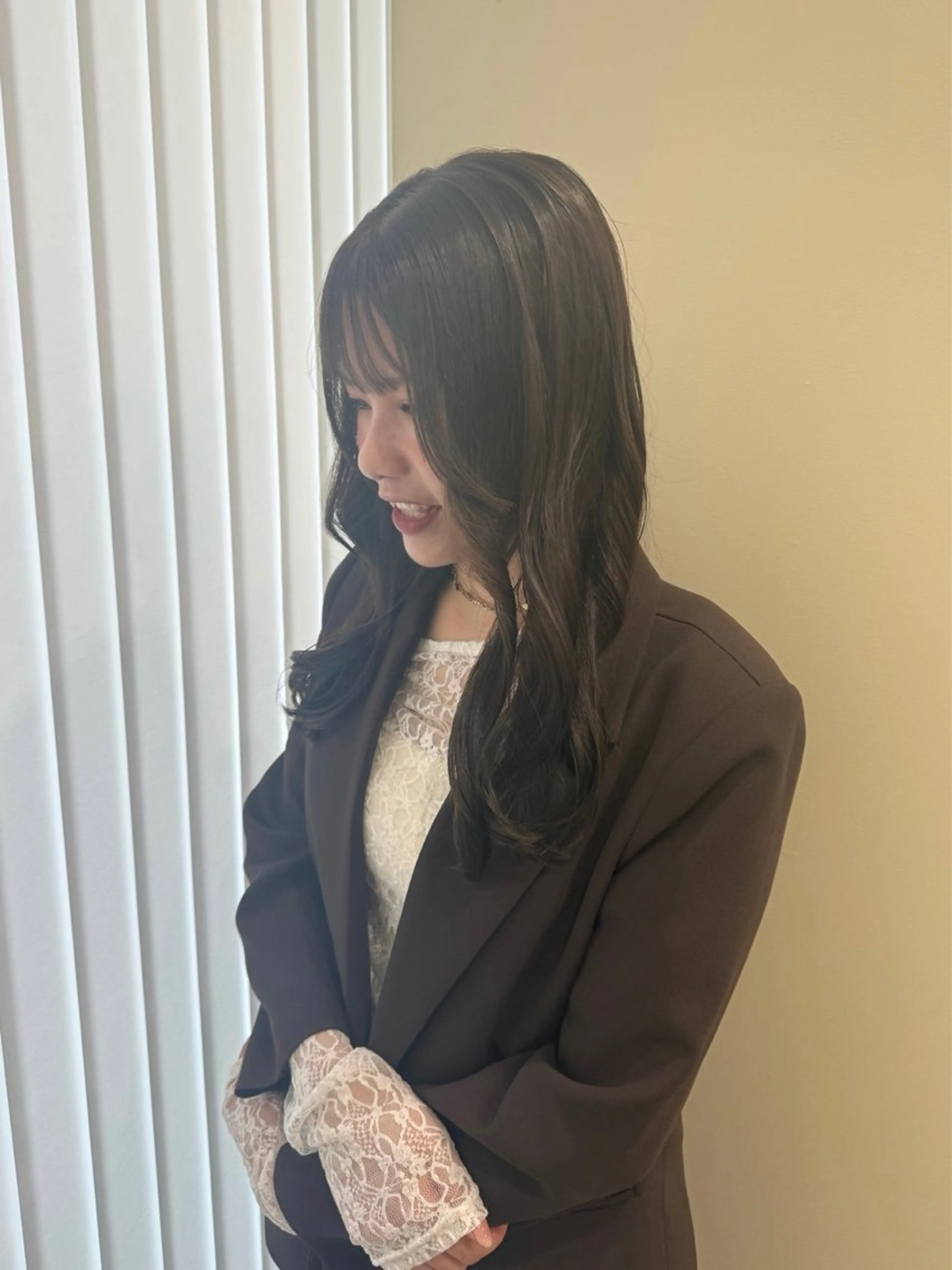 ロング カラー カット ヘアカラー トリートメント 🩶 AIRA / 透明感カラー 🩶のヘアスタイル