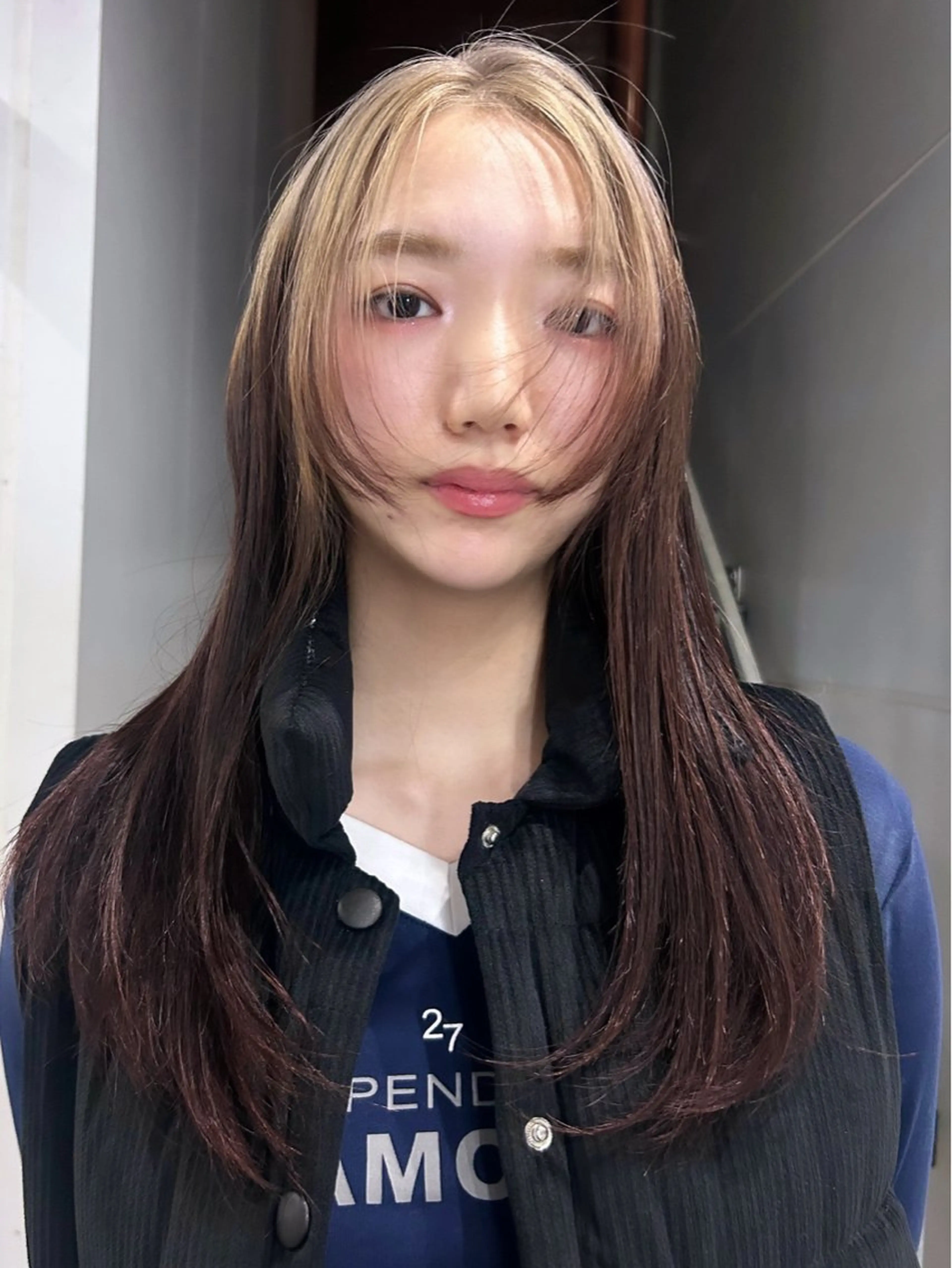 ロング カラー ブリーチ デザインカラー cope’u ROWEN所属・🪽デザインカラー/ ブリーチ/陽向🪽のヘアスタイル